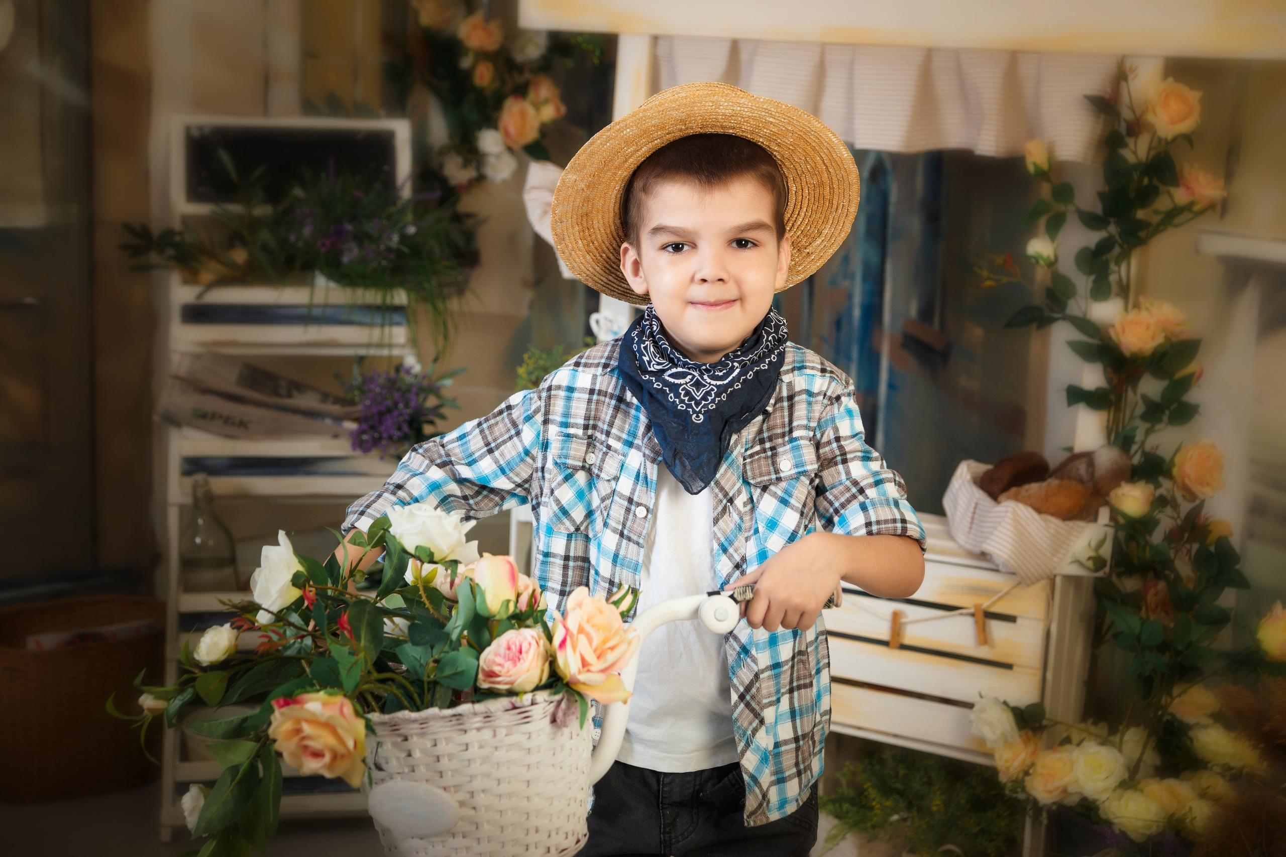 Фотопроект "Весна в деревне" с Татьяной