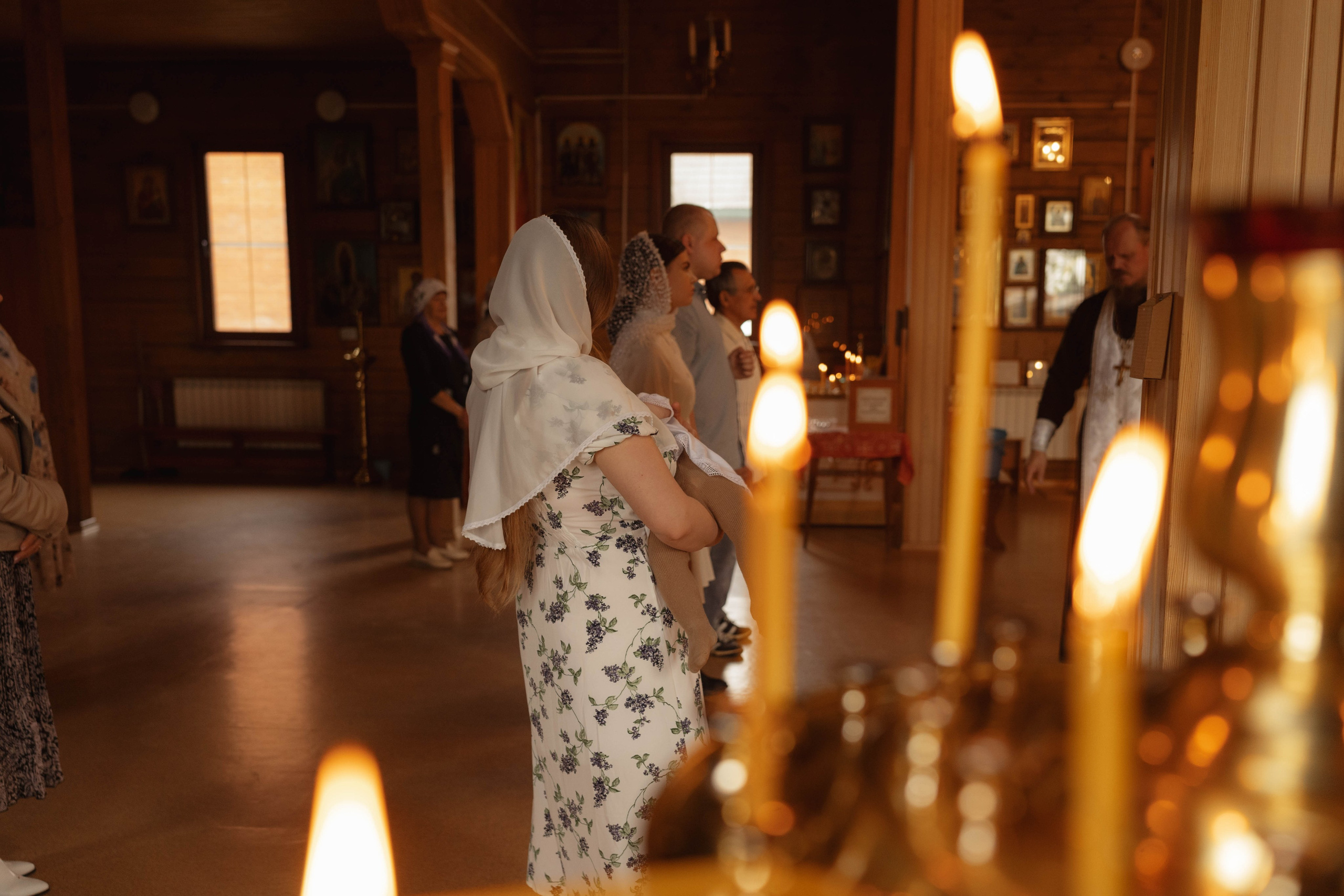 Крещение Любы. Фотограф в Новосибирске Диана Ильиных