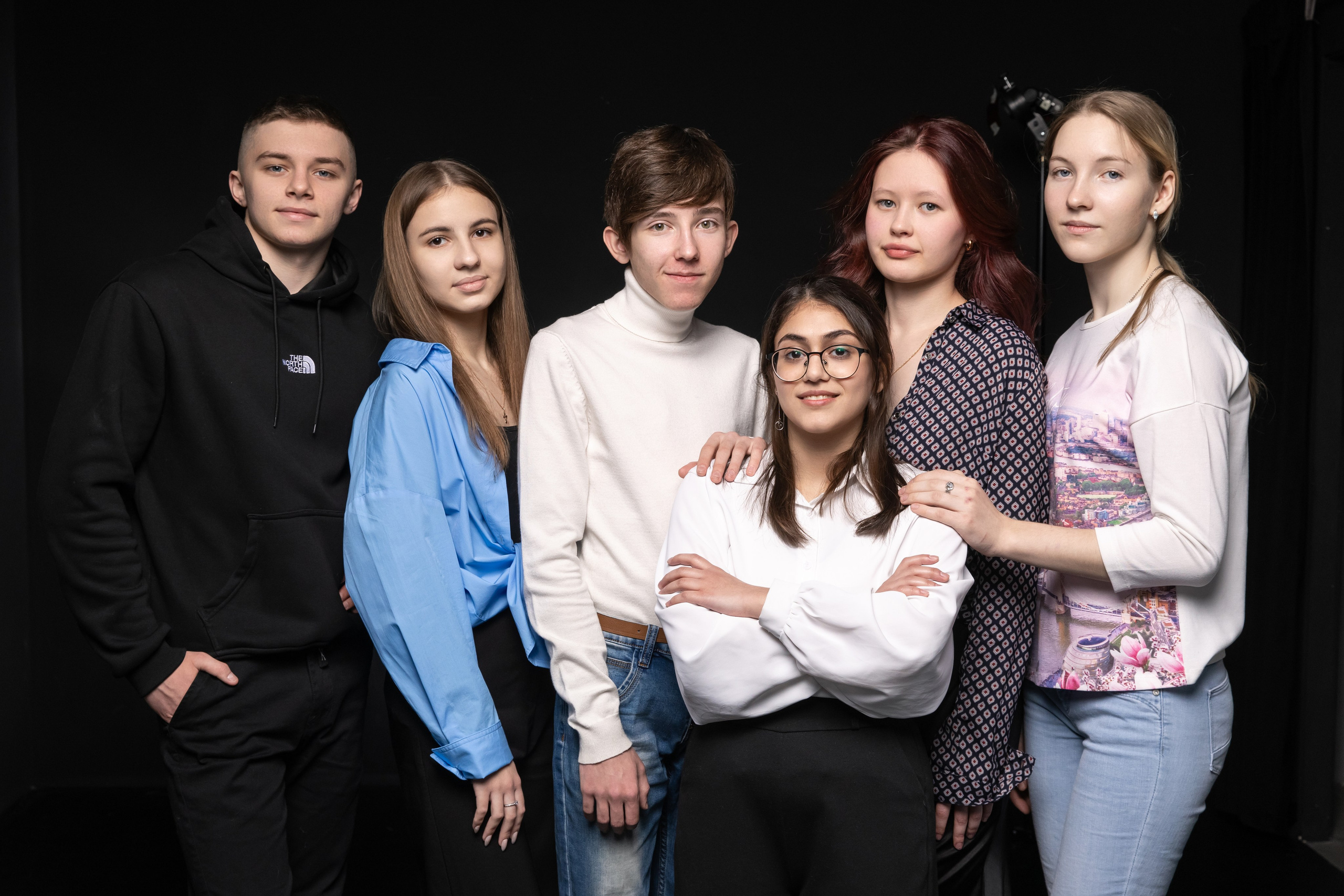 Групповые фото для старших классов в фотостудии. Выпускные альбомы Евгении Виноградовой г. Липецк