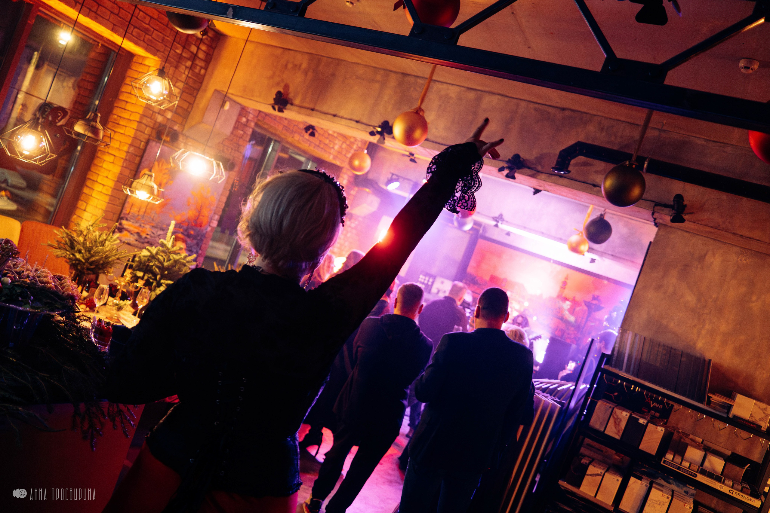Новогодний корпоратив в вампирском стиле, ID Home. Ваш фотограф в Санкт-Петербурге Анна Просвирина