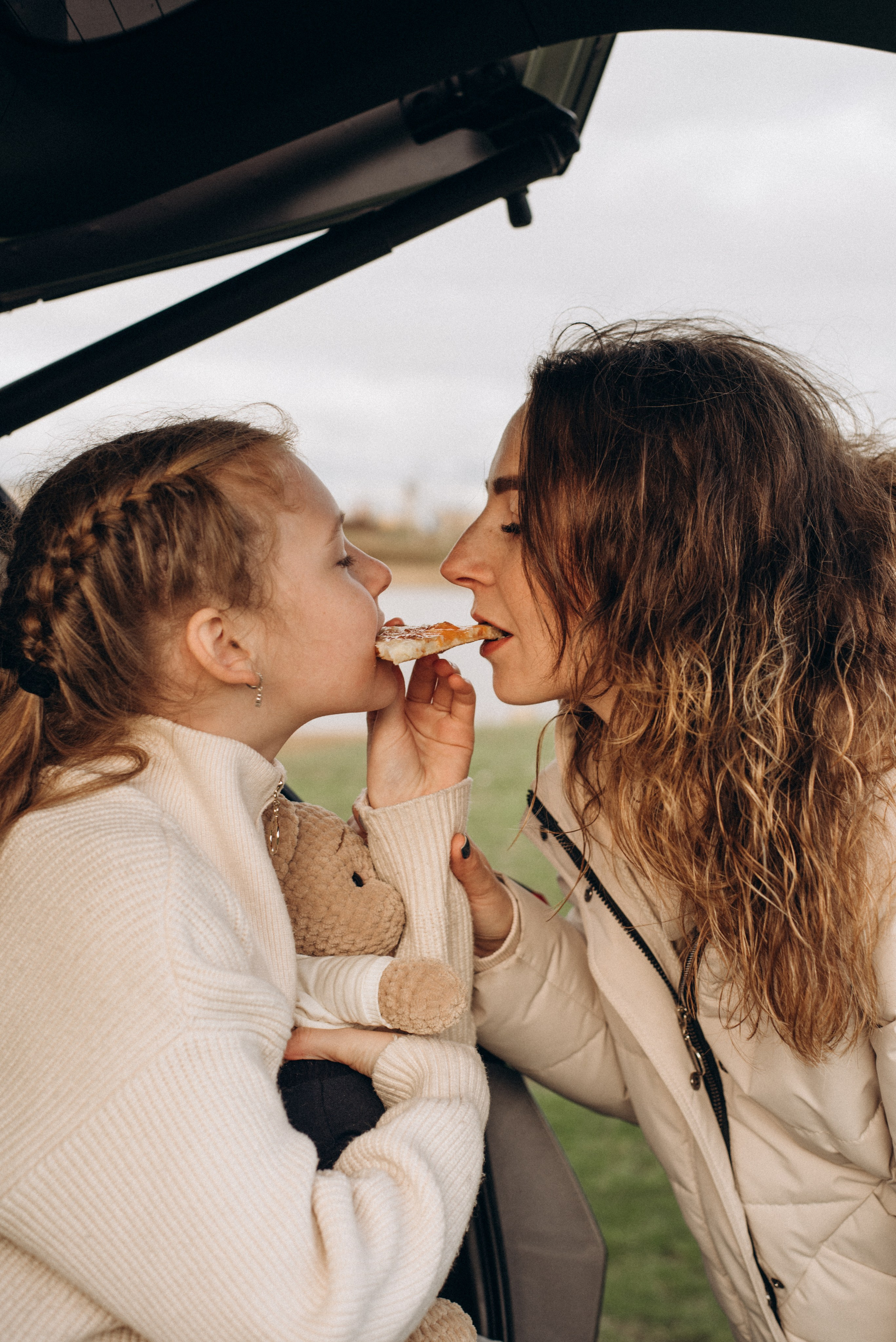 Миша, Настя и Лера