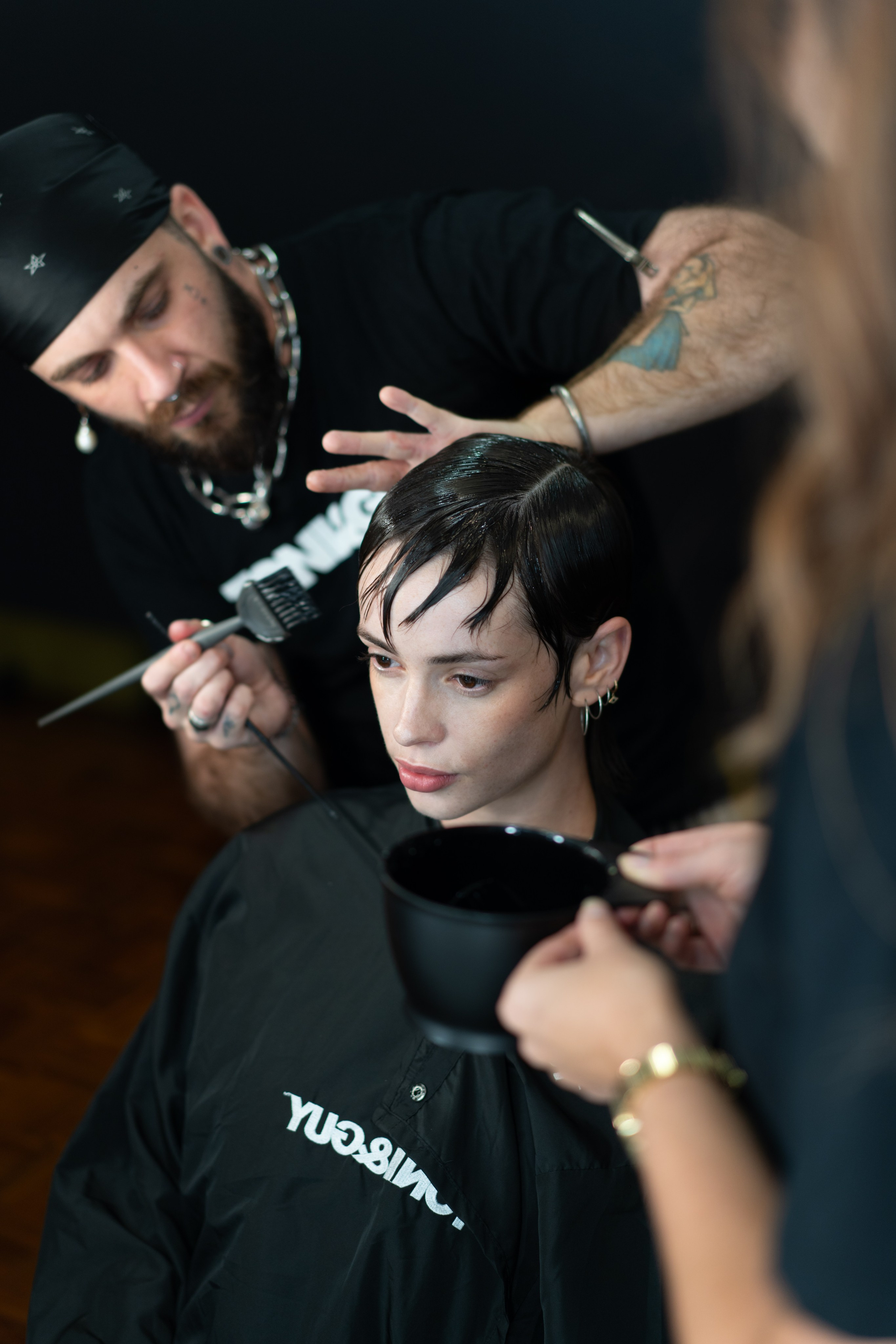 BTS for TONI&GUY. Ekaterina-samoylova.com