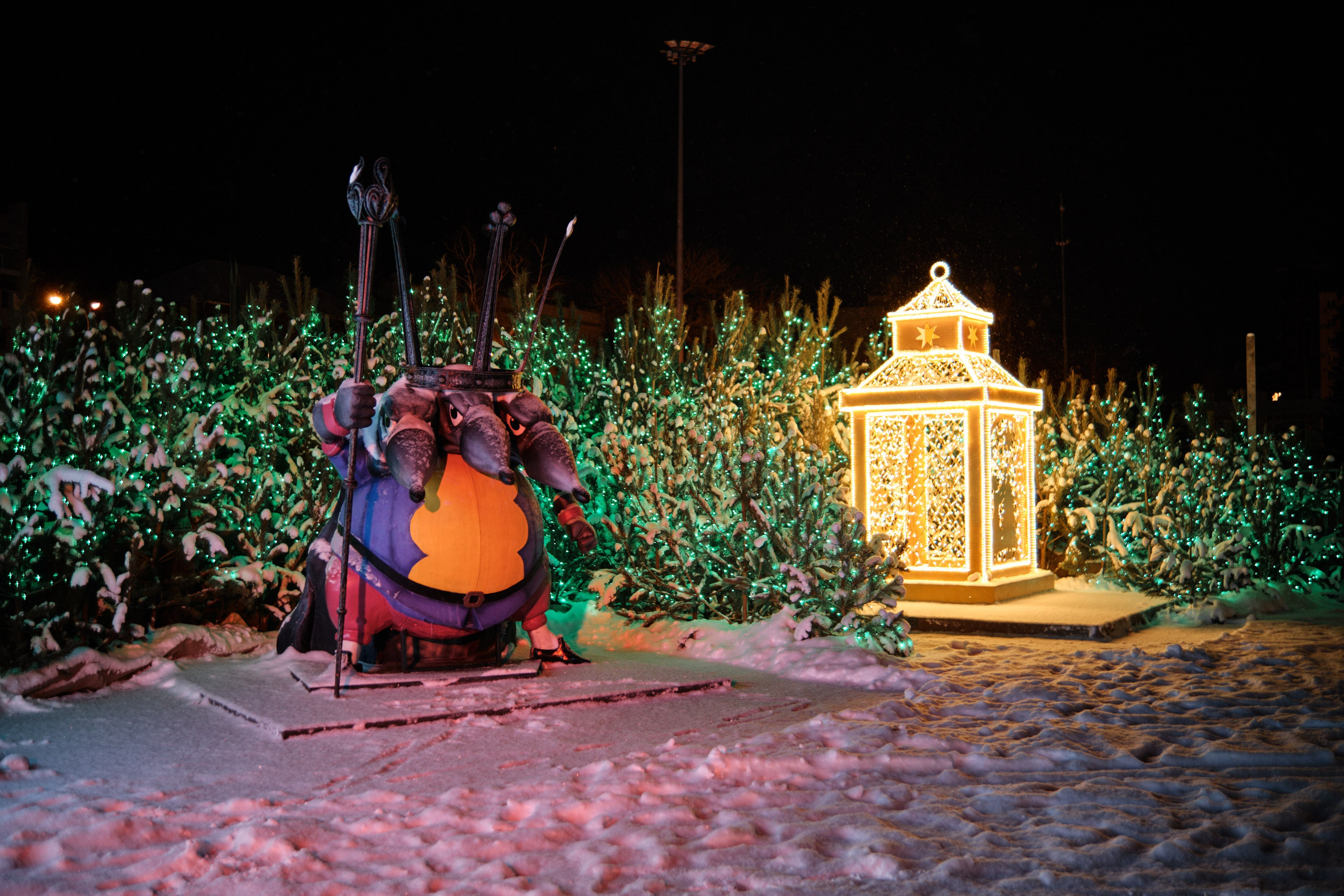 Крысиный Король на Площади Куйбышева в Самаре