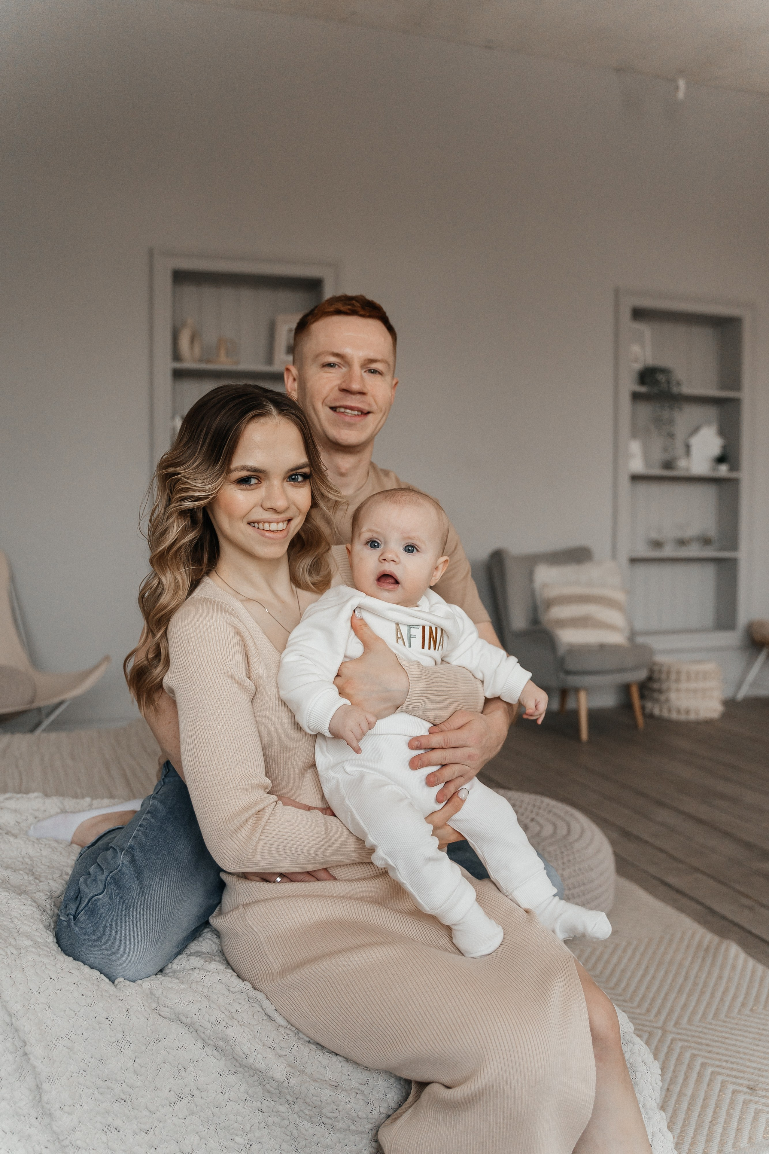 Костя, Настя и Афина. Волик Мария