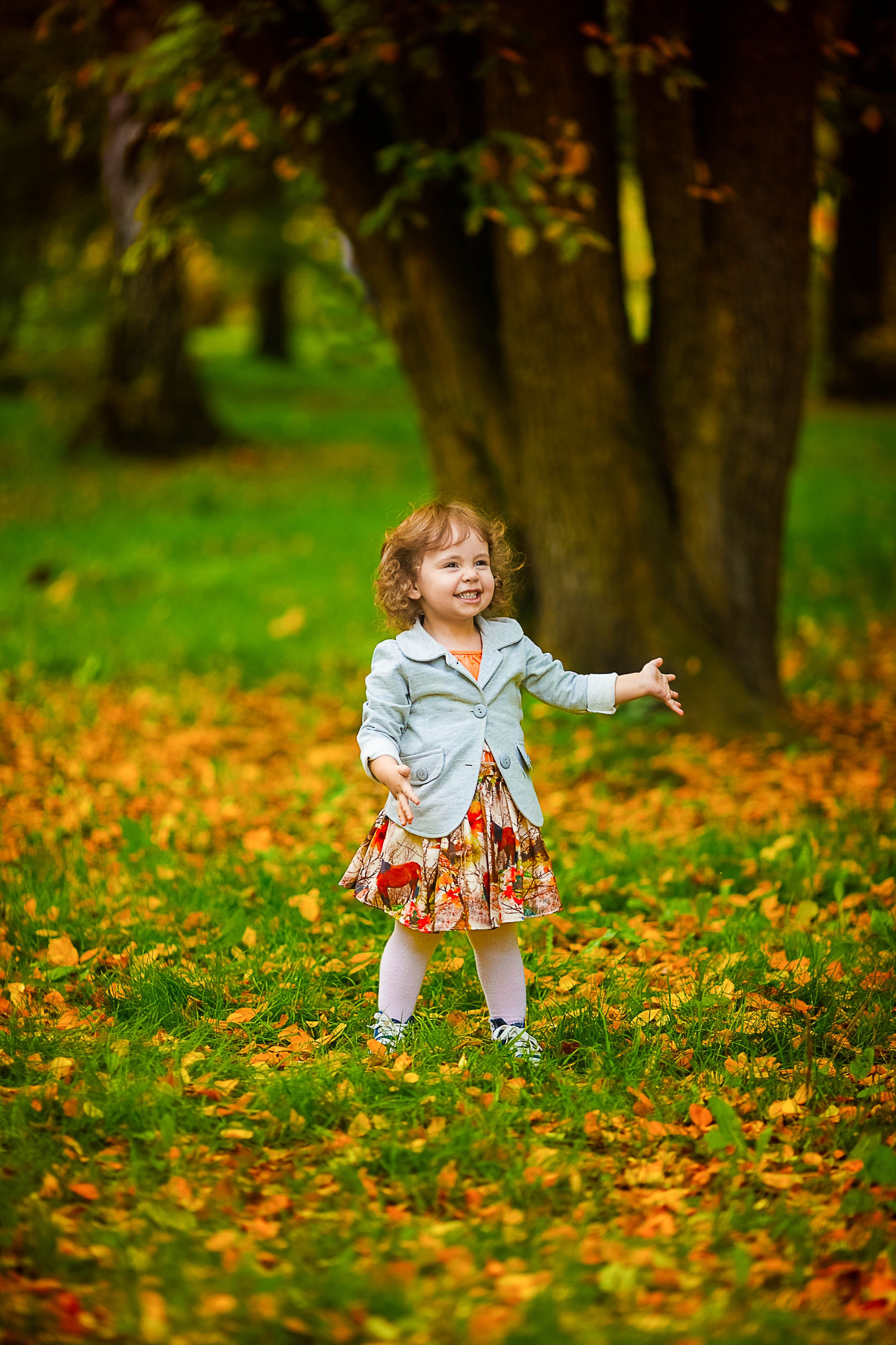 профессиональные фото детей в парке Екатеринбург