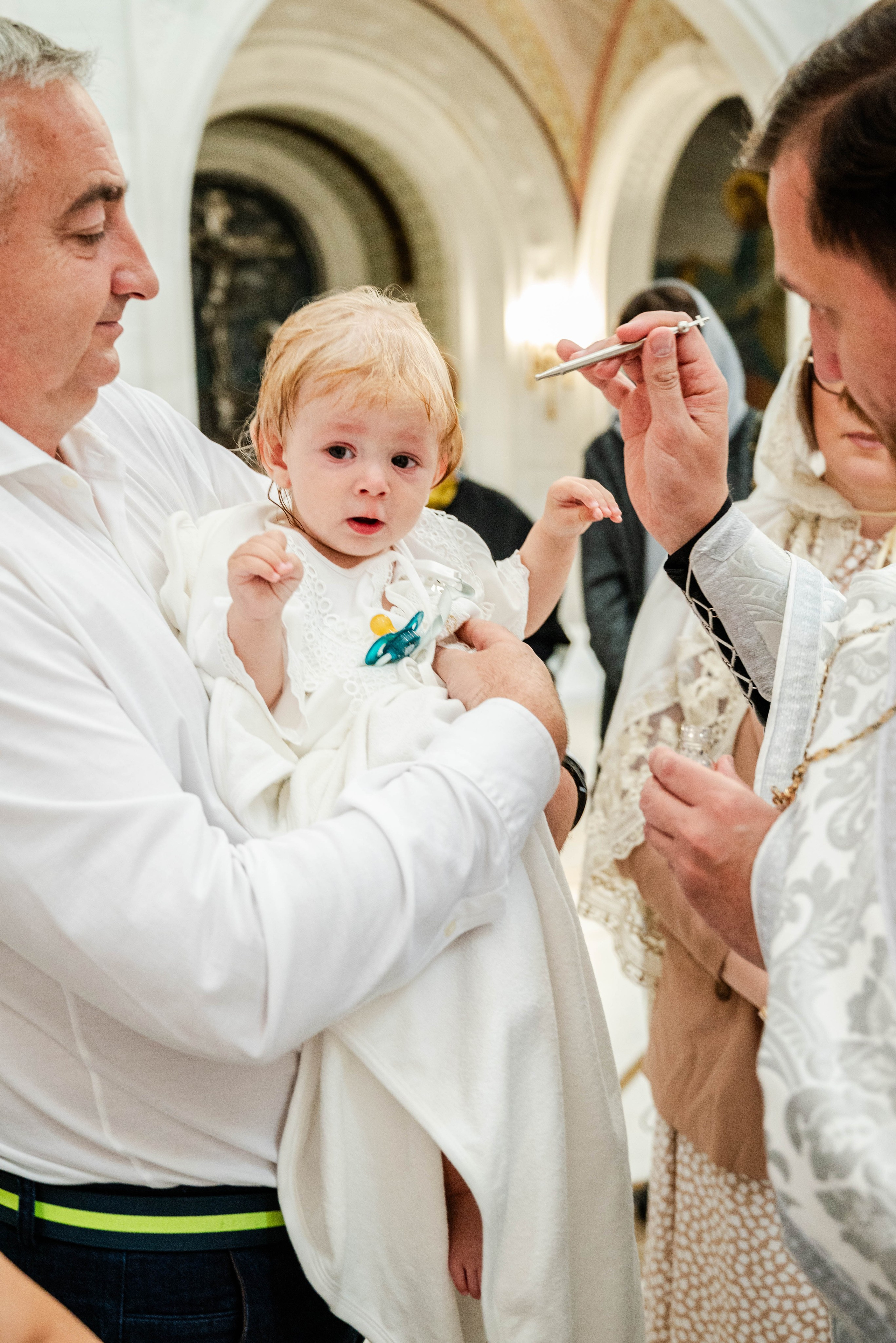 Крещение Олеся. Семейный и детский фотограф Москва