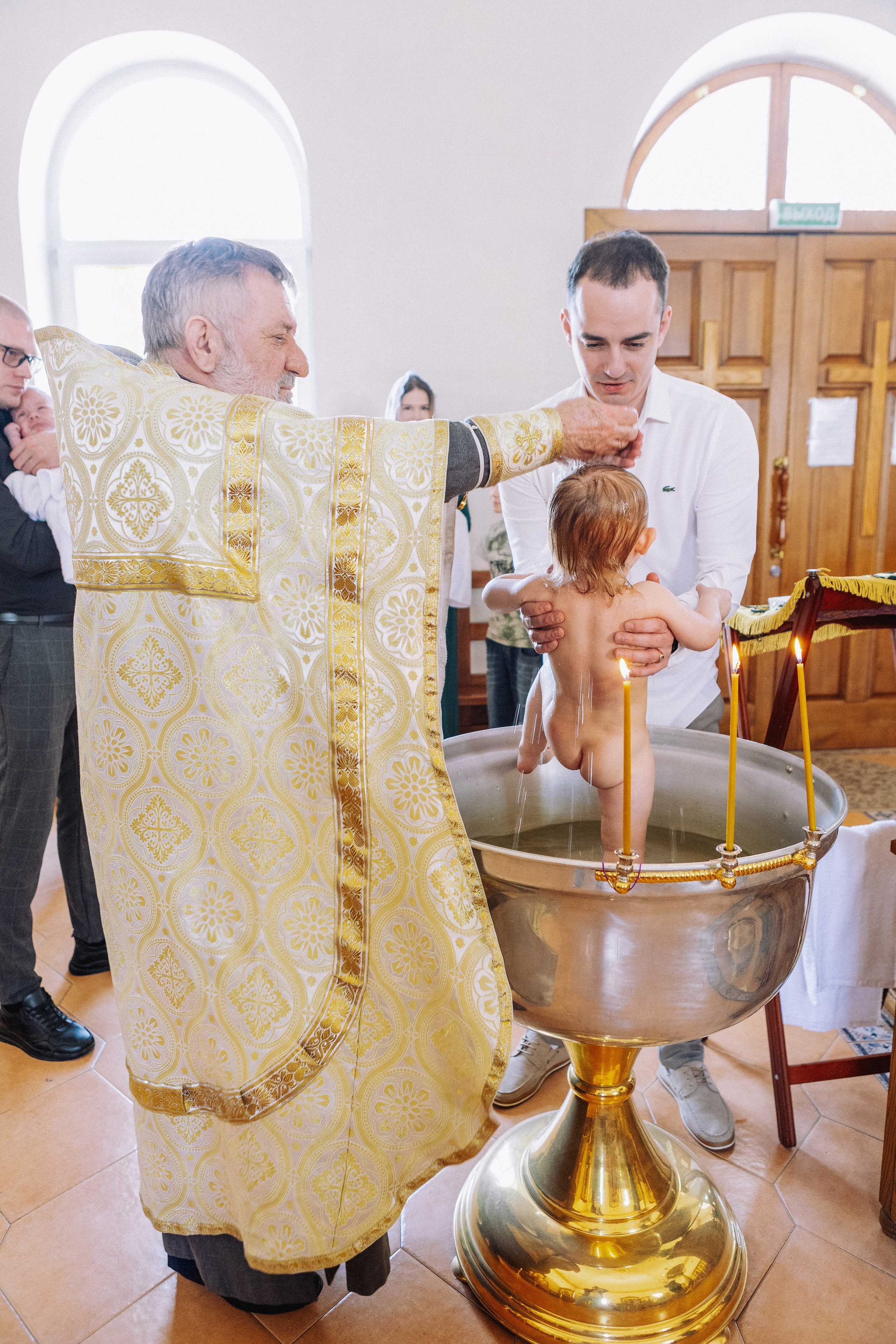 Крещение Артема и Полины. Фотограф в Курске Смирнов Евгений