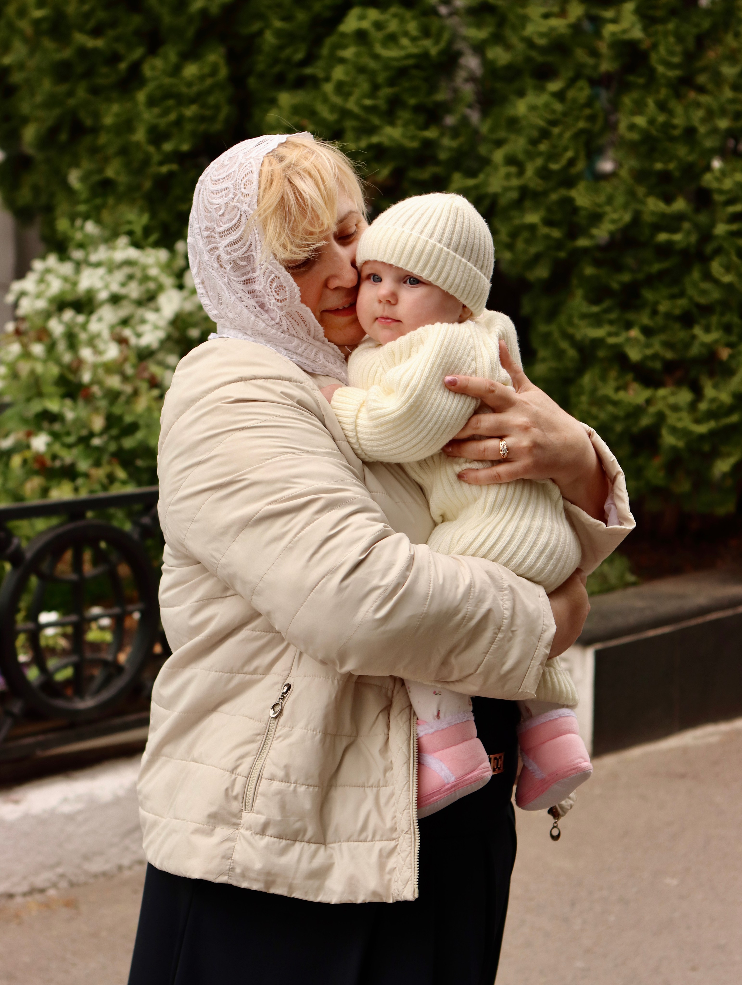 Анастасия и Вадим — крещение Виктории. Фотограф в Курске Смирнов Евгений