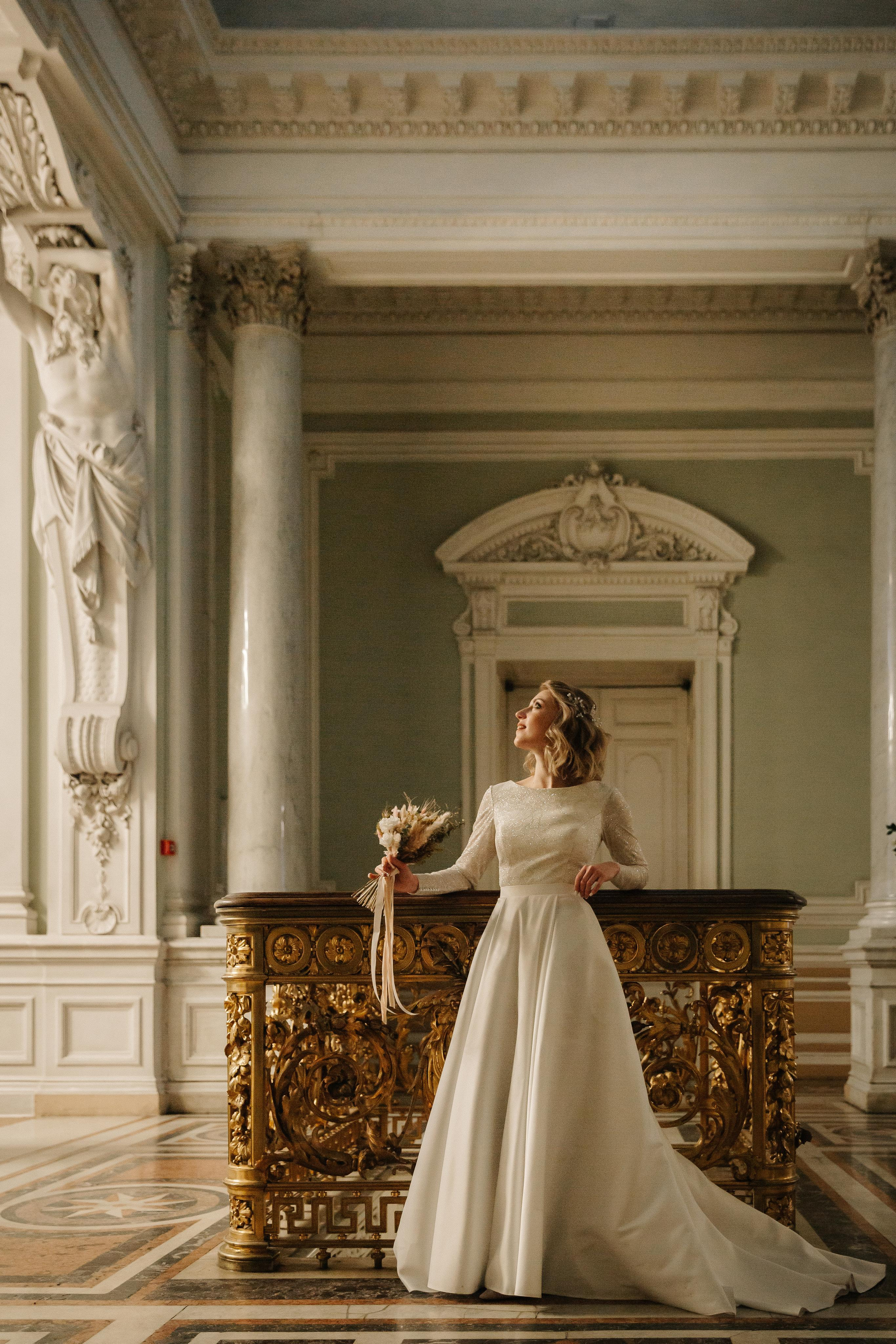 ЯНВАРЬ | Дворец № 1, Ботанический сад, Витебский вокзал. Свадебный фотограф в Санкт-Петербурге Полина Корзухина