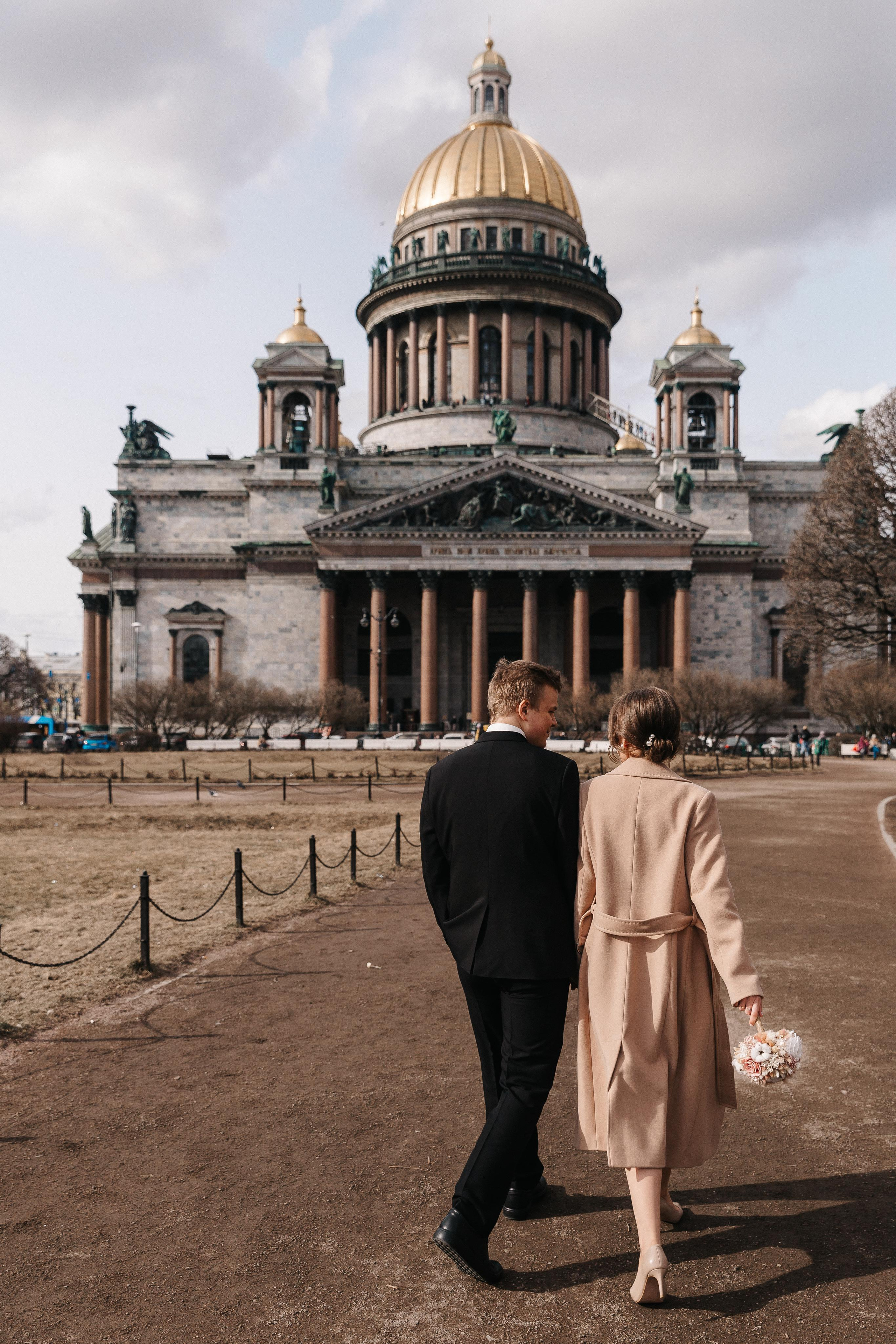 АПРЕЛЬ | Дворец № 1, Талион, Исаакий,. Свадебный фотограф в Санкт-Петербурге Полина Корзухина