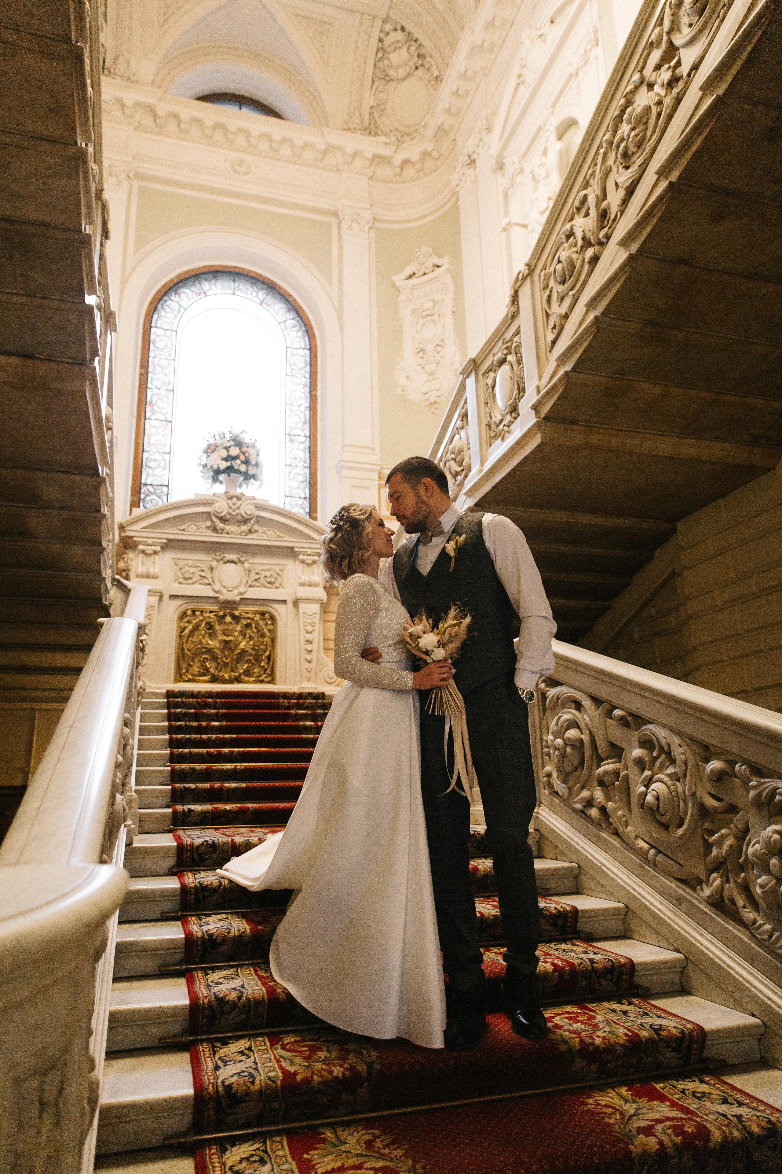 ЯНВАРЬ | Дворец № 1, Ботанический сад, Витебский вокзал. Свадебный фотограф в Санкт-Петербурге Полина Корзухина