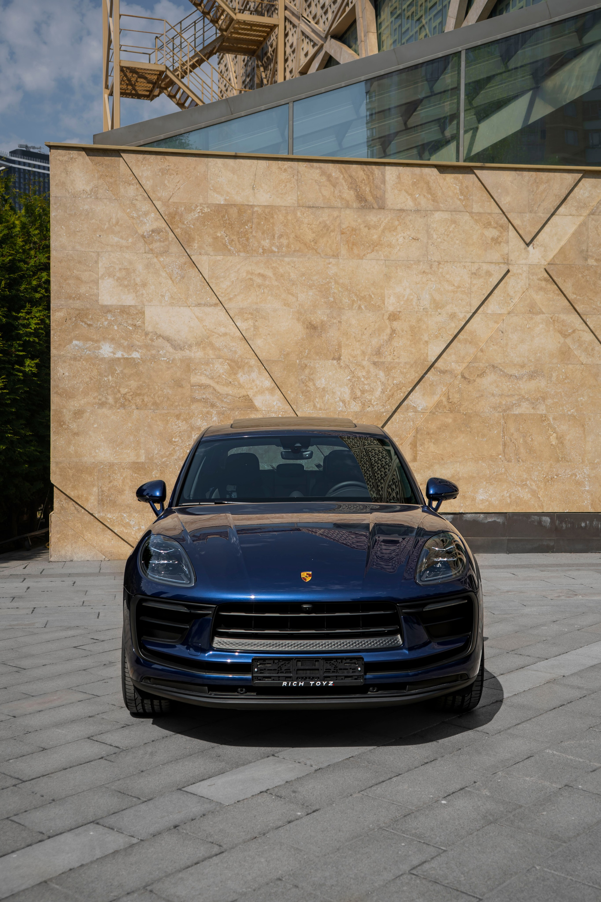 Porsche Macan. Автомобильный фотограф Ногинск Денис Городок