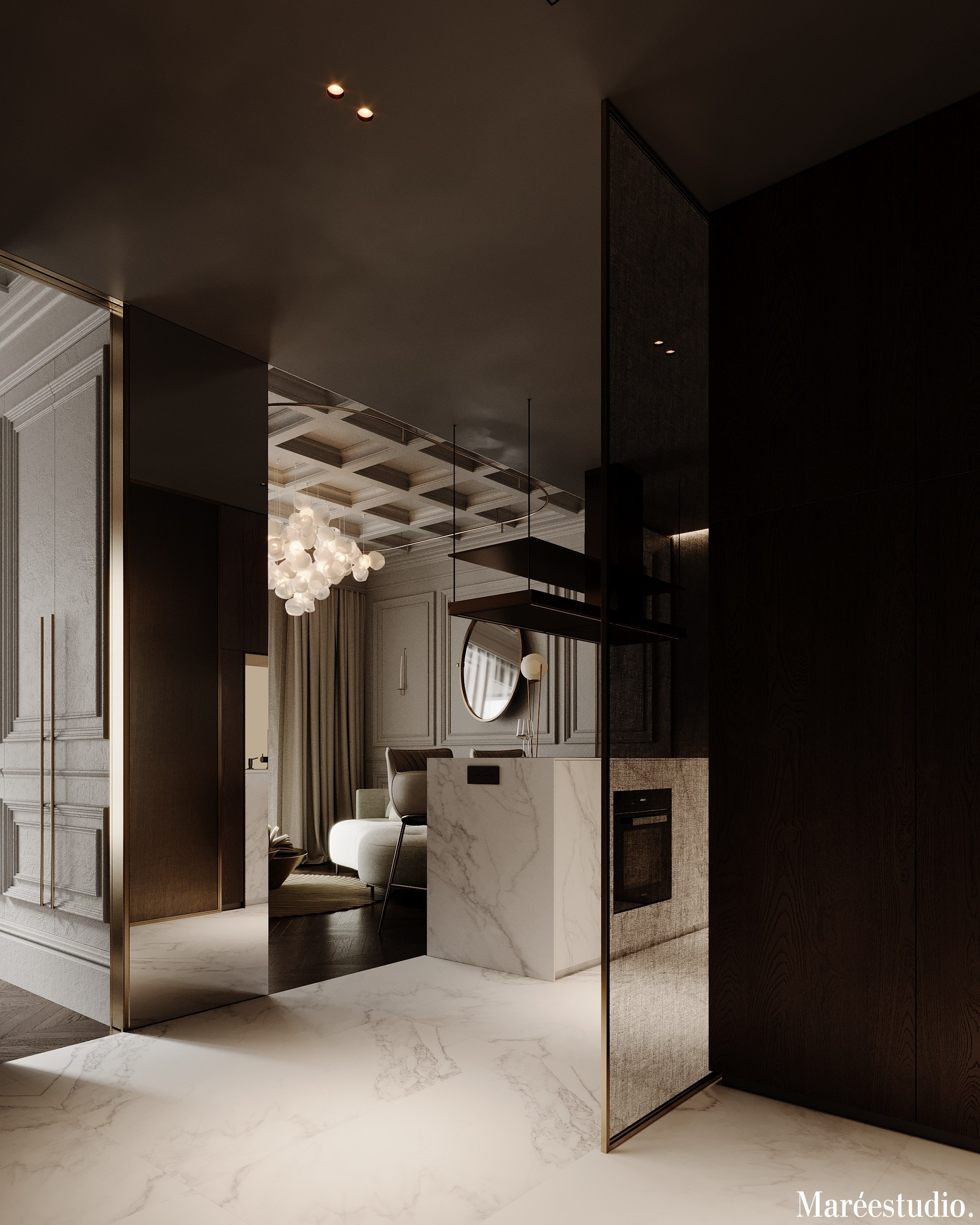 ЖК «AstraMarine » | 39 м². Mareestudio