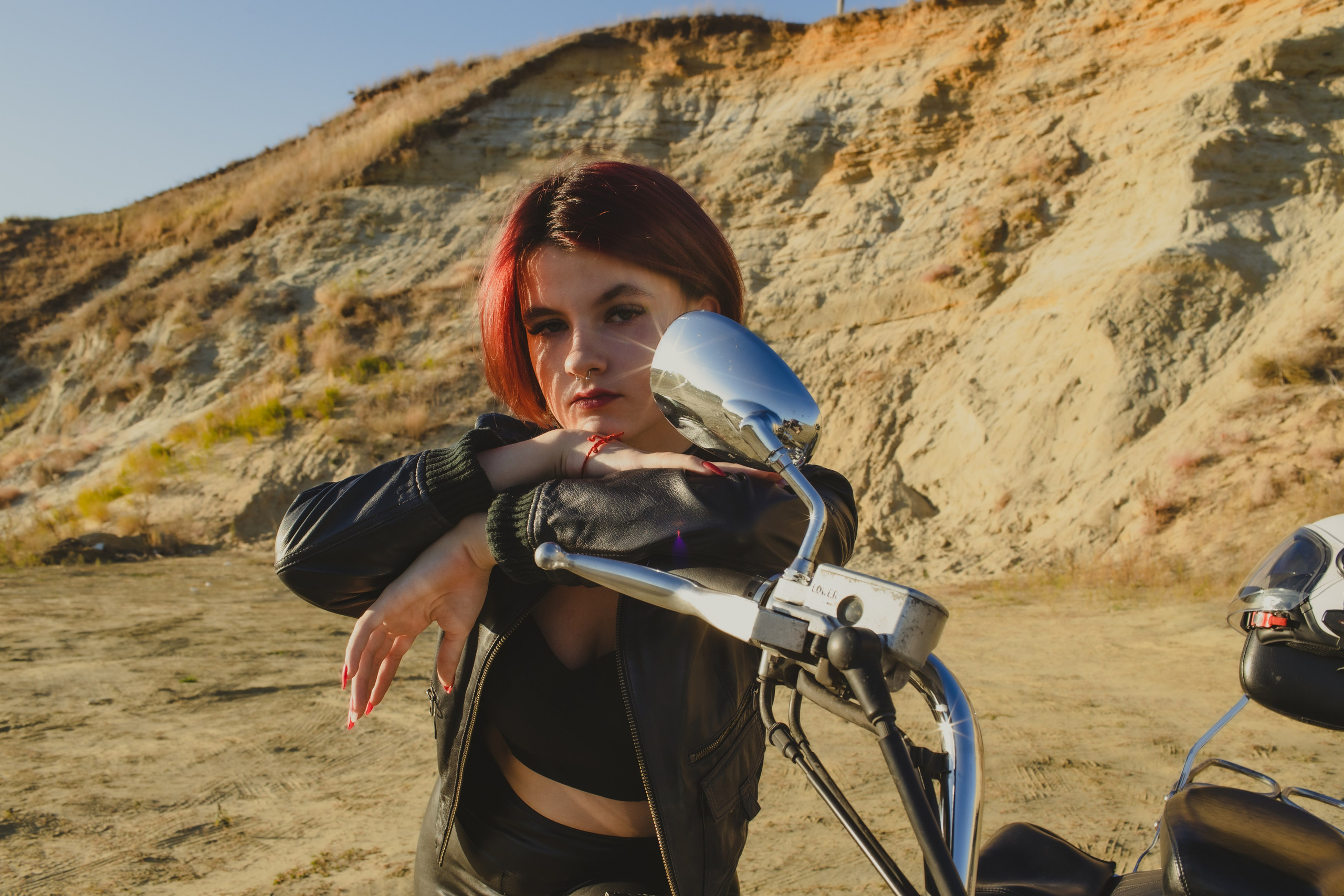 MOTOGIRL. Фотограф Софья Васильковская