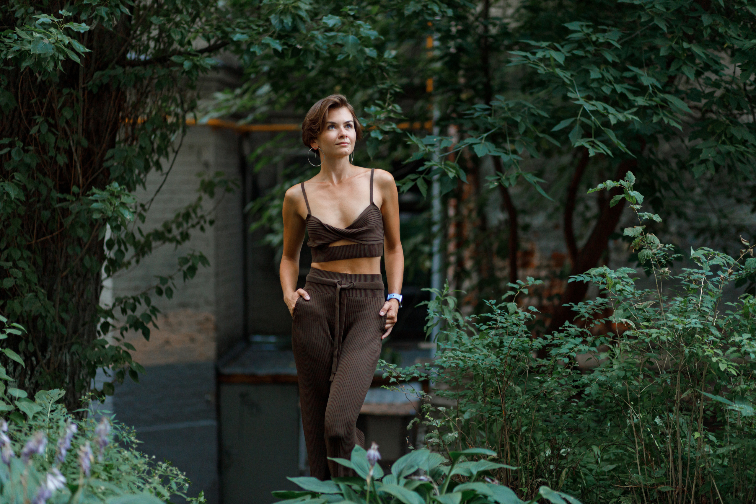 Портрет на пленэре. Портретный и семейный фотограф в Москве Стаховская Елена