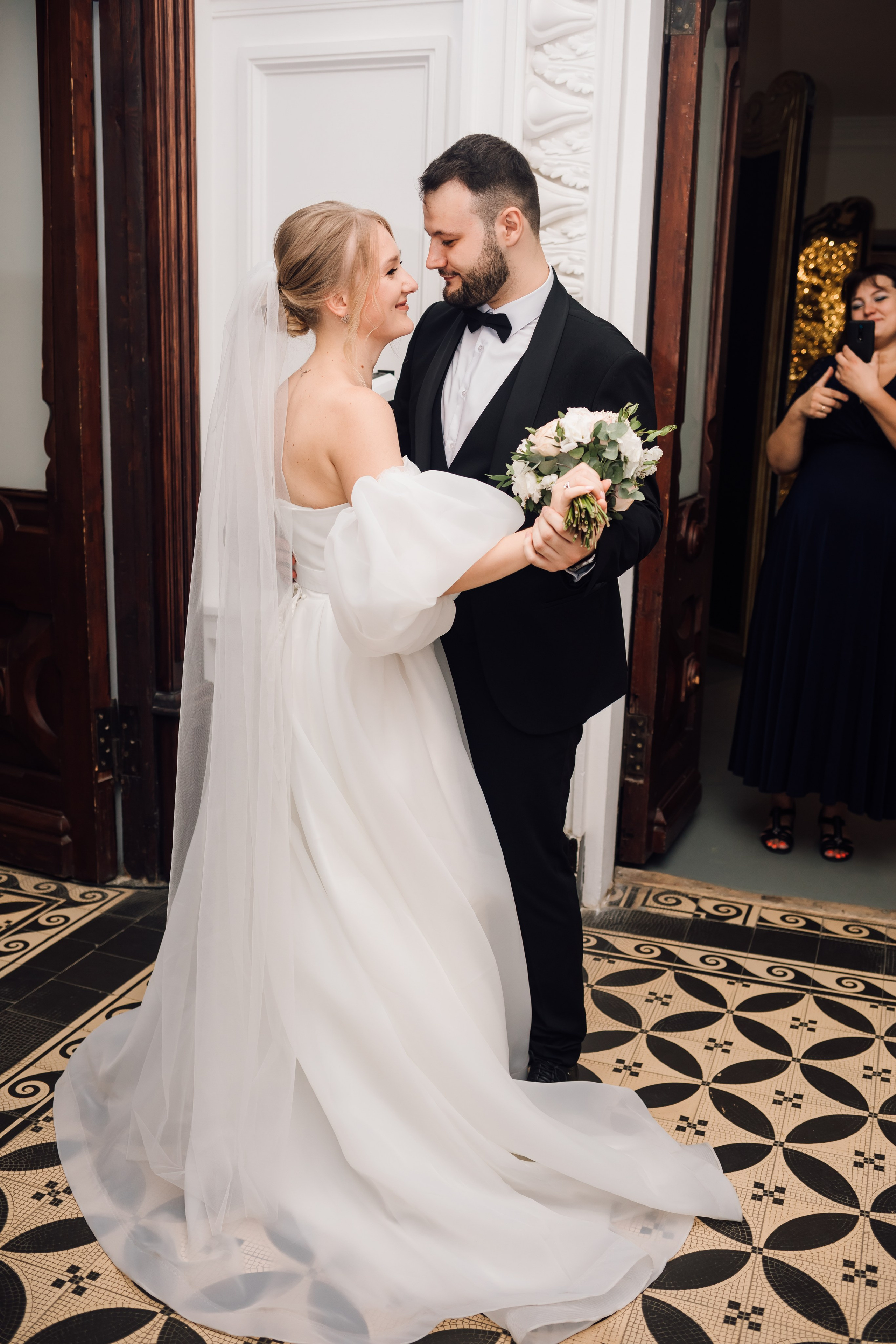 Катя и Салим, особняк Спиридонова. Свадебный и семейный фотограф в Москве Евгения Лисина