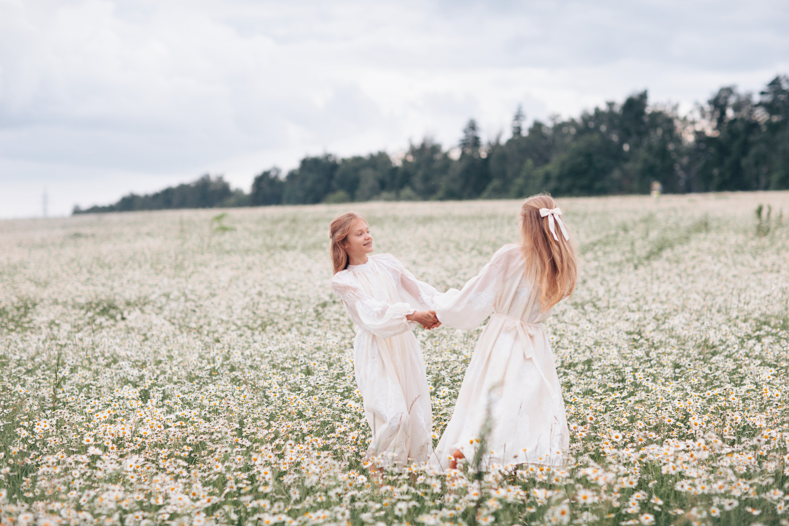 Ромашки 🤍🤍🤍. Семейный фотограф в Москве Анастасия Гурьянова