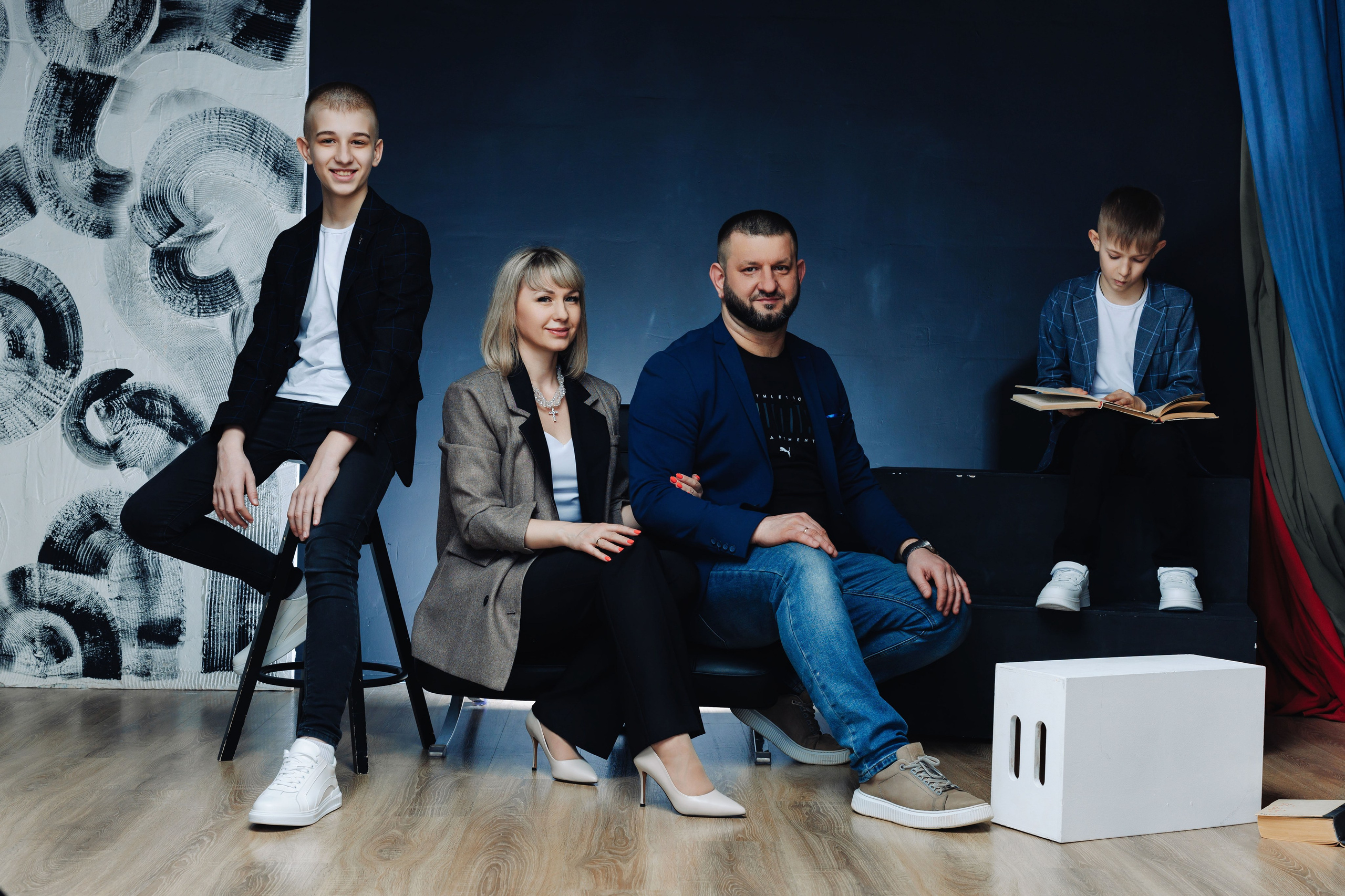 детали для семейной фотосессии