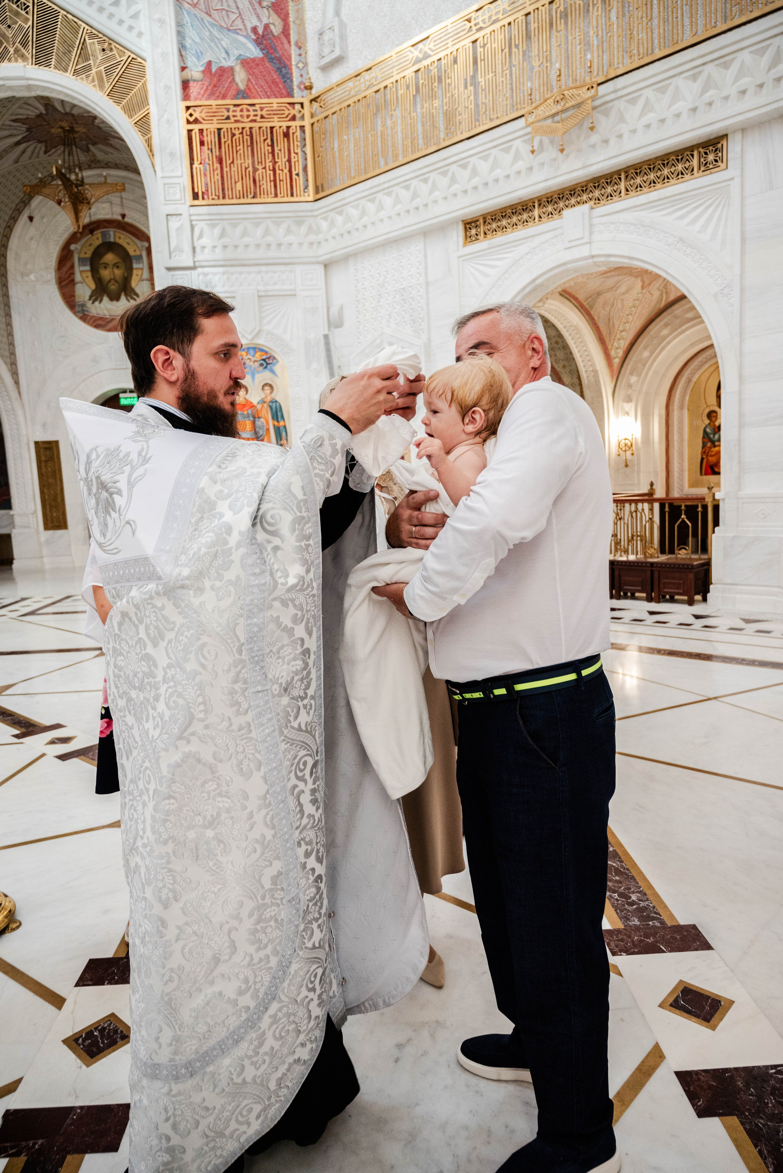 Крещение Олеся. Семейный и детский фотограф Москва
