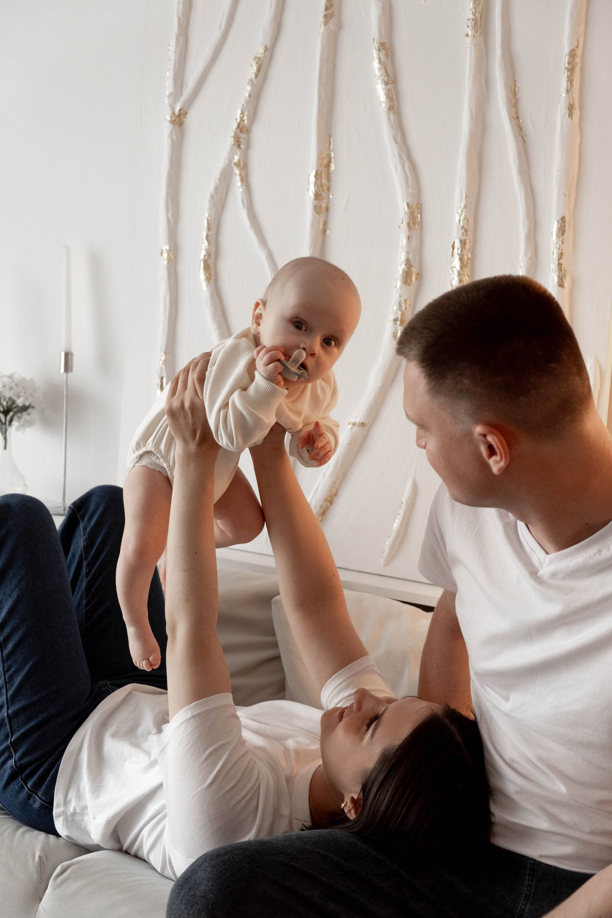 Ксения, Денис и малыш Илья. Свадебный и семейный фотограф в Тюмени Екатерина Дубровина