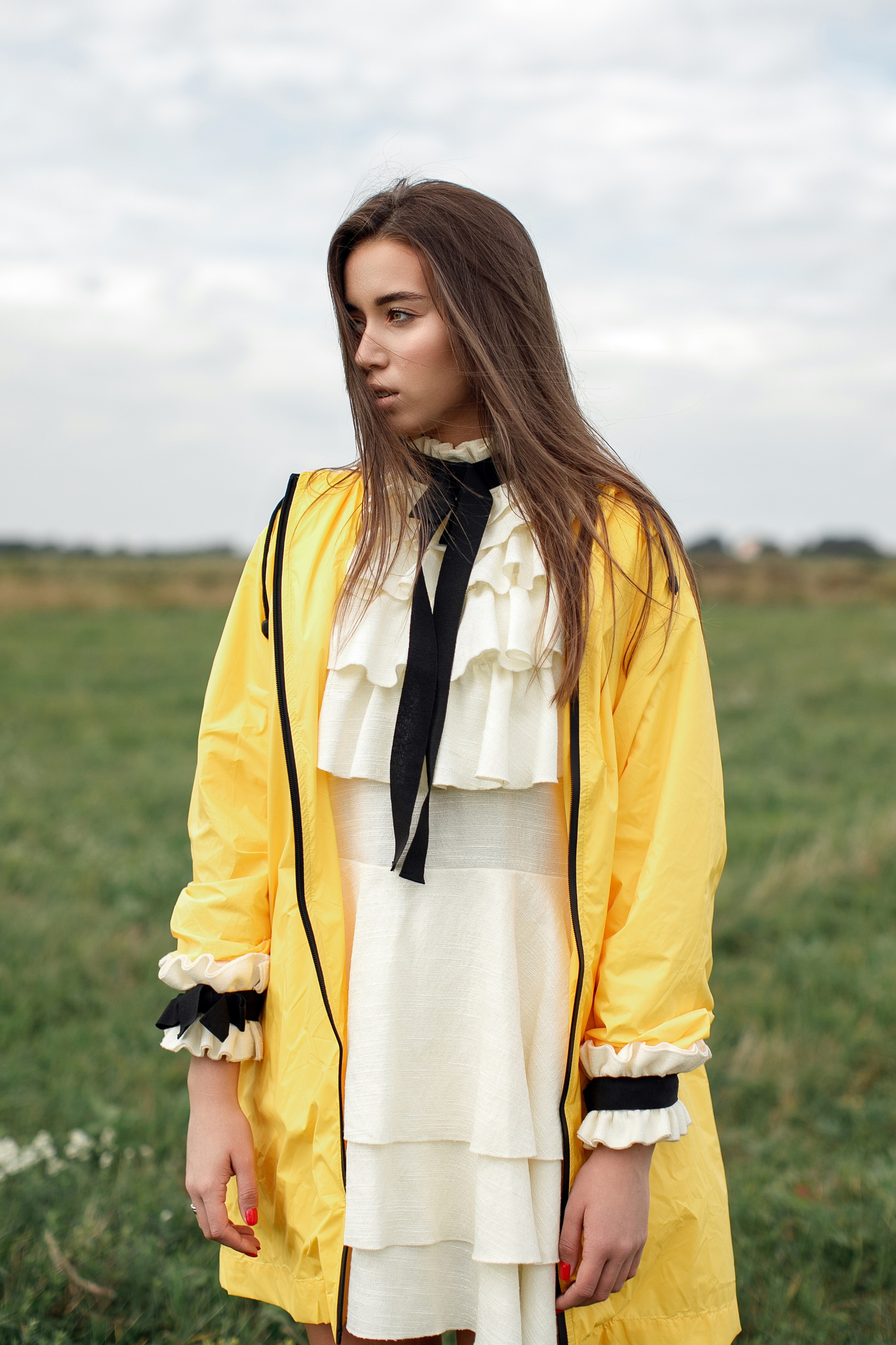 Фотосессия Полины у маяка. Свадебный фотограф Москва