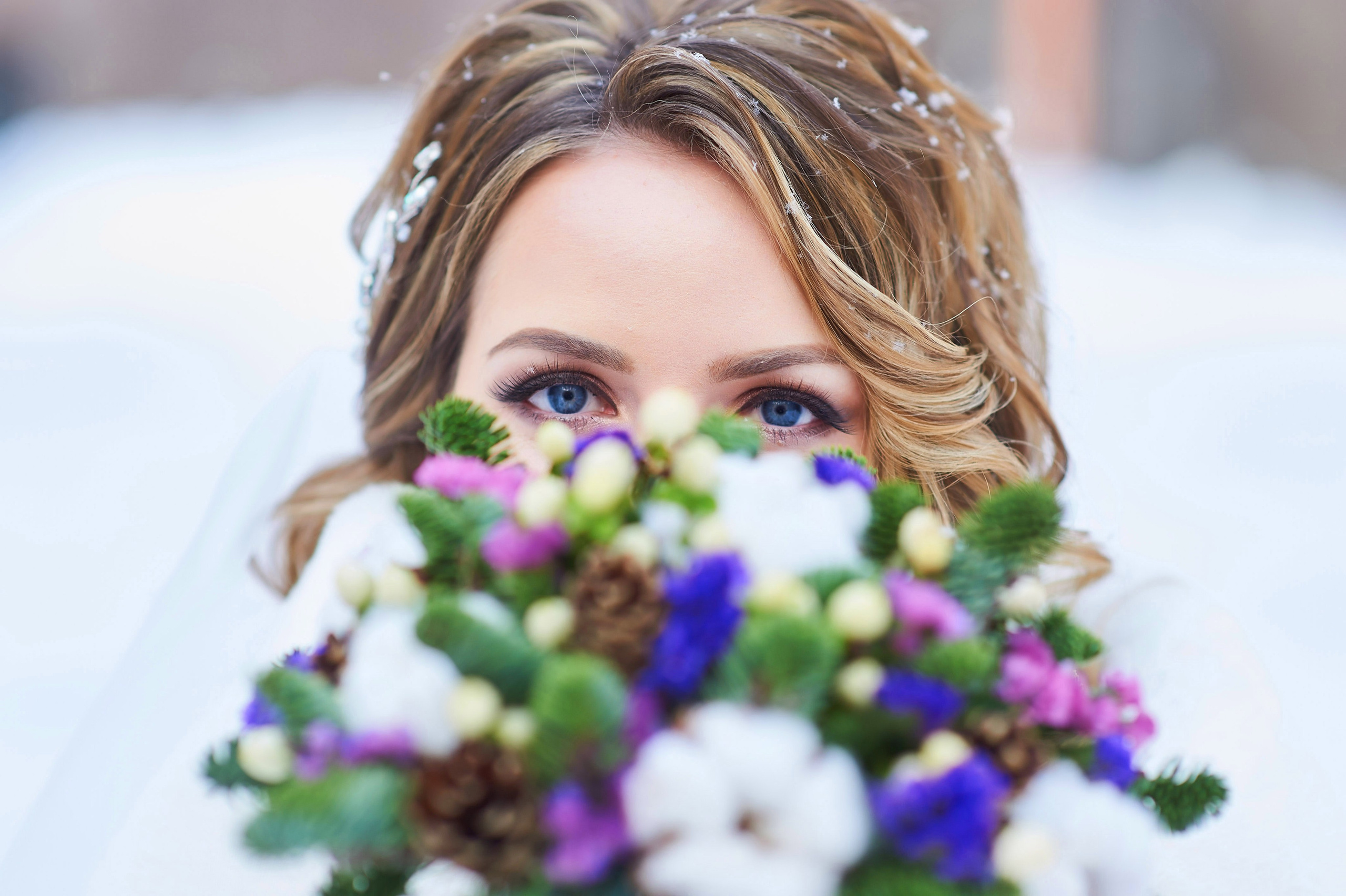 Елена и Иван (зимняя свадебная прогулка у Михайловского замка и фотосессия в Эрмитаже). Портретный, семейный и свадебный фотограф в Санкт-Петербурге и в Пушкине Ширяев Денис