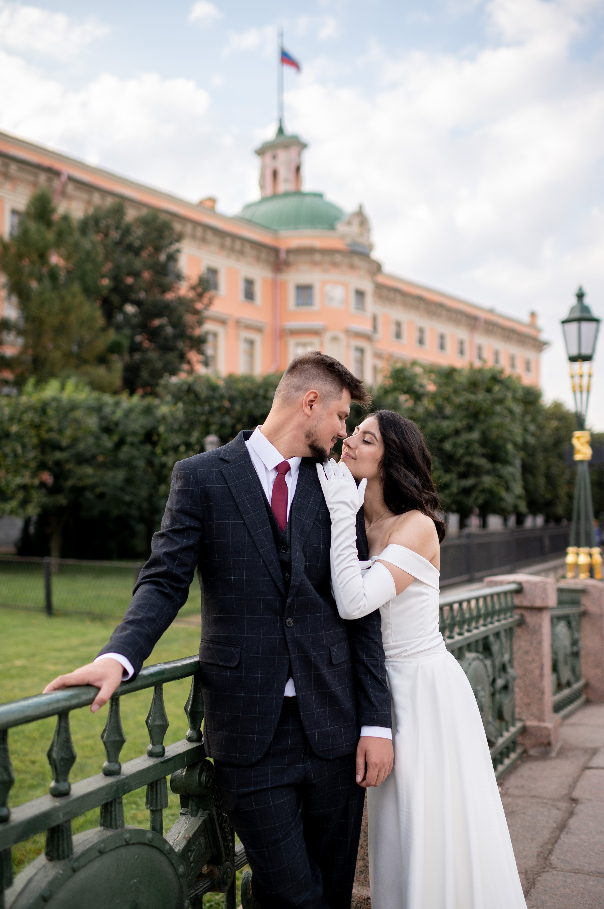 Камерная свадьба в Первом Дворце Бракосочетания №1 на Английской набережной Яны и Евгения. Портретный, семейный и свадебный фотограф в Санкт-Петербурге и в Пушкине Ширяев Денис