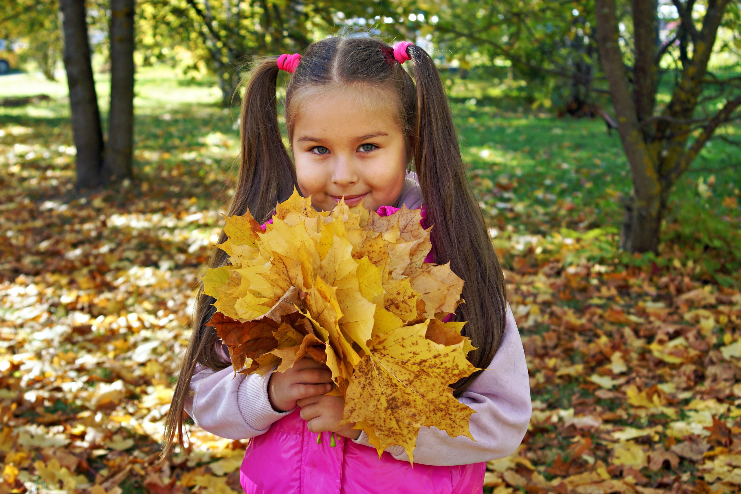 Осенняя фотосессия в детском саду г. Йошкар-Ола