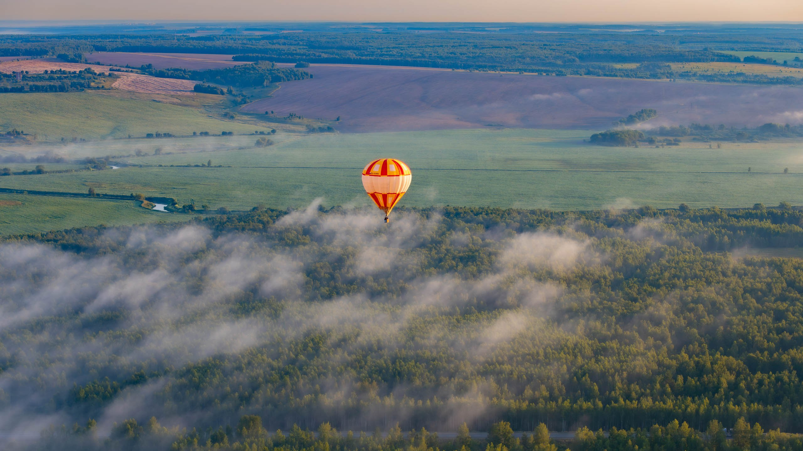 Тула, полет на воздушном шаре