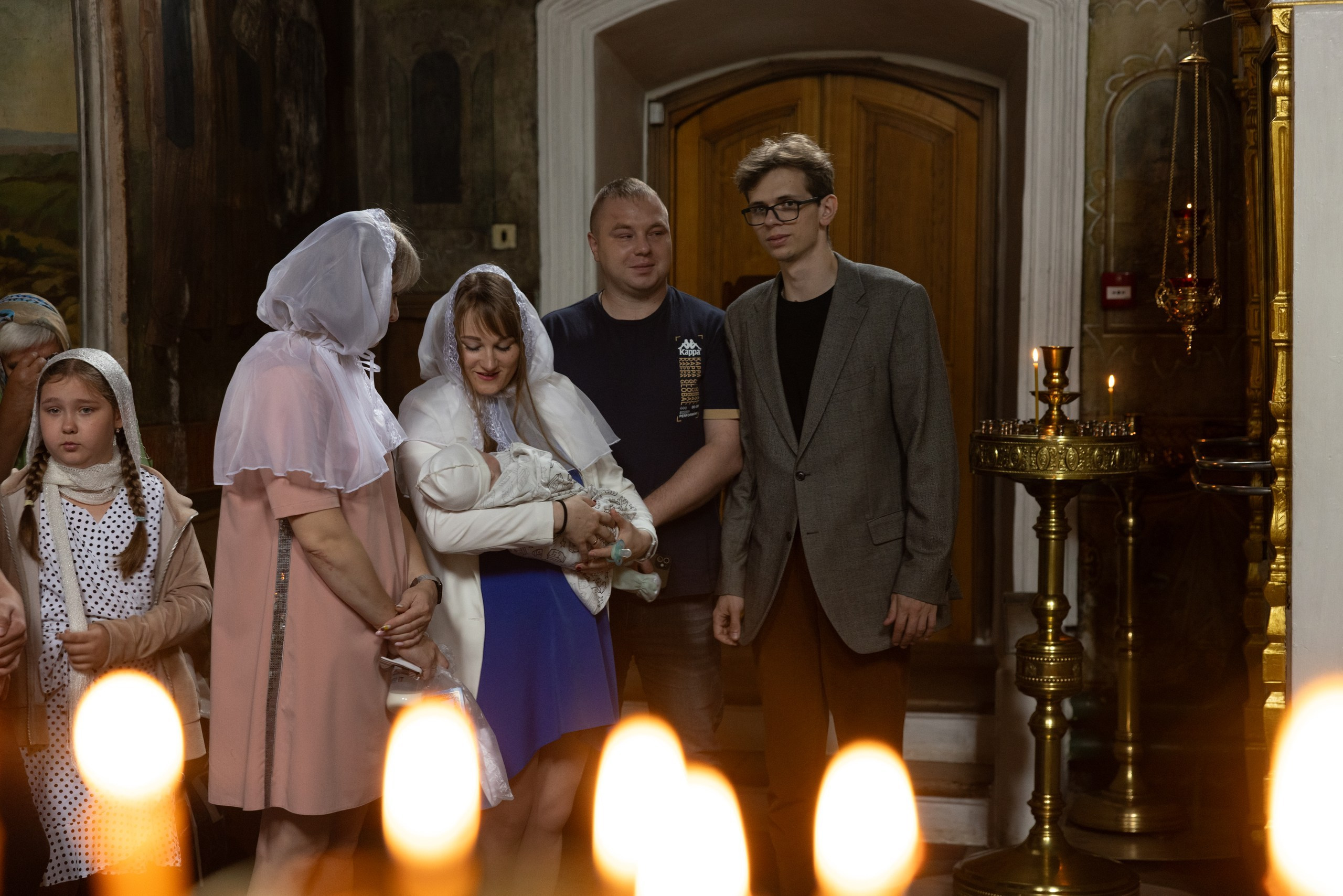 Образец репортажа крещения оригиналы, без искажений, без вспышки, светосильная оптика!. Фотограф в Туле Крупский АнДРей. Фотостудия «КАДР71» в Туле