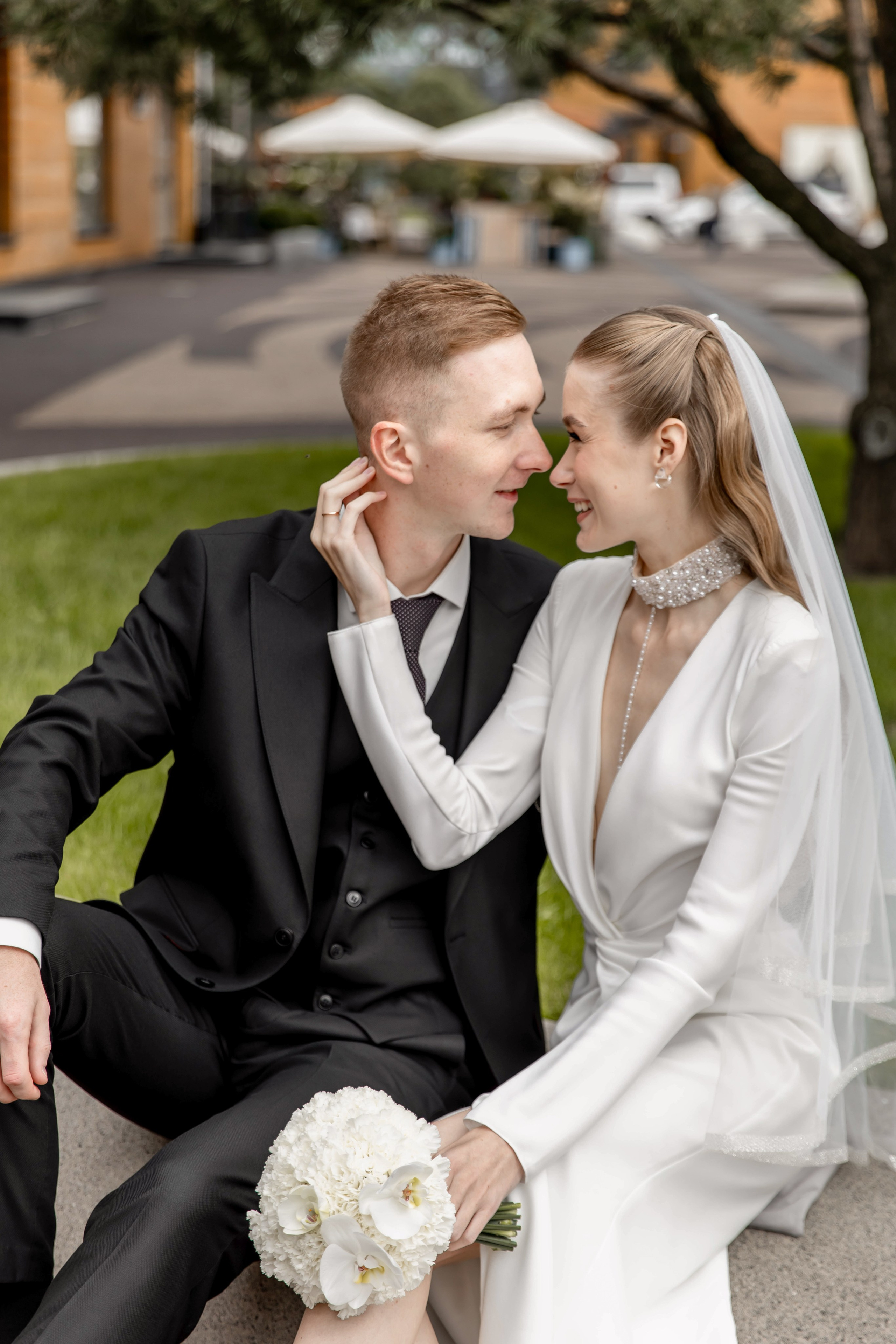 Выездная регистрация + Барвиха + банкет. Свадебный и семейный фотограф в Москве Диана Левченко