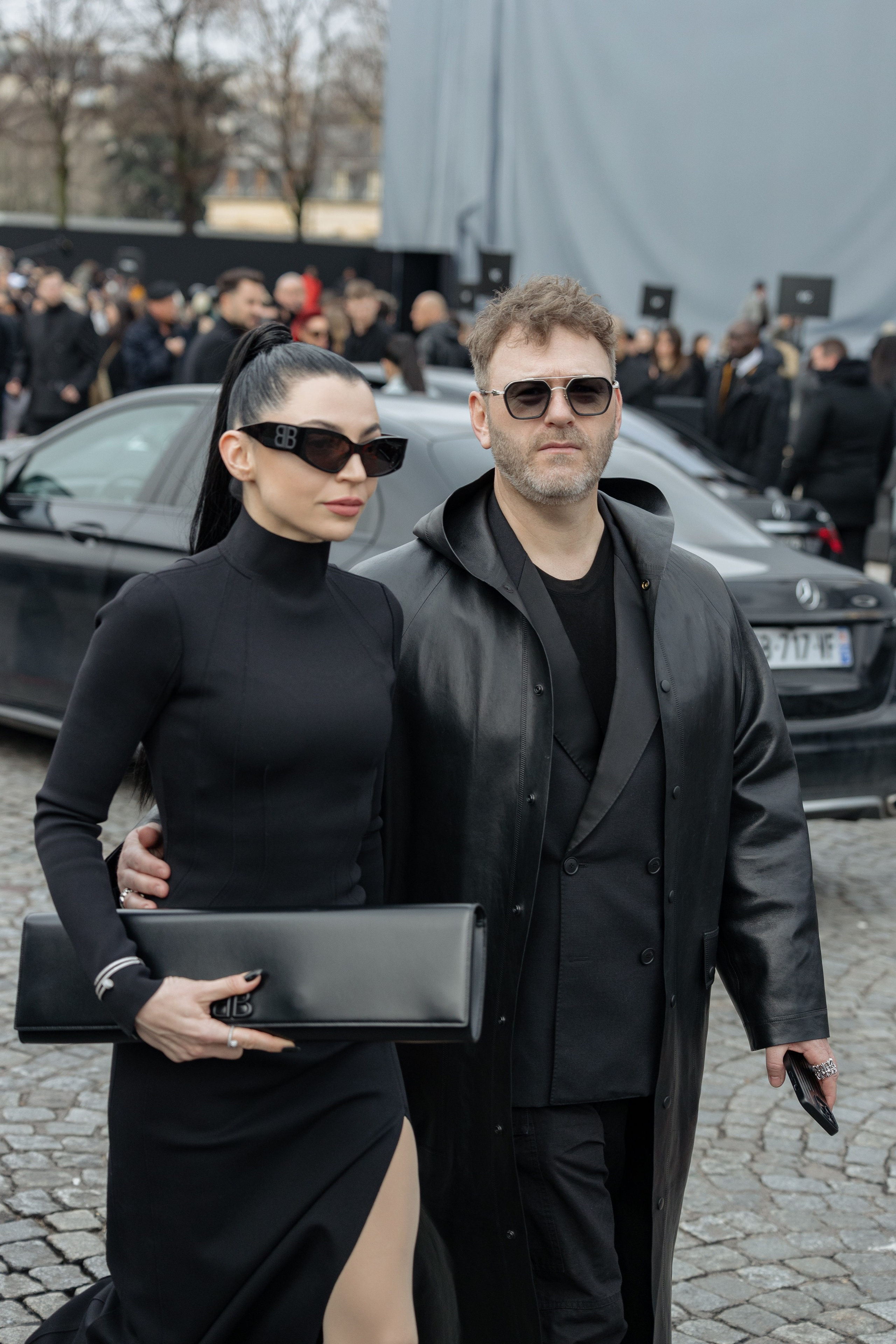 BALENCIAGA PFW WOMENSWEAR FALL-WINTER 24/25. Photographer in Milan Ivan Goncharov