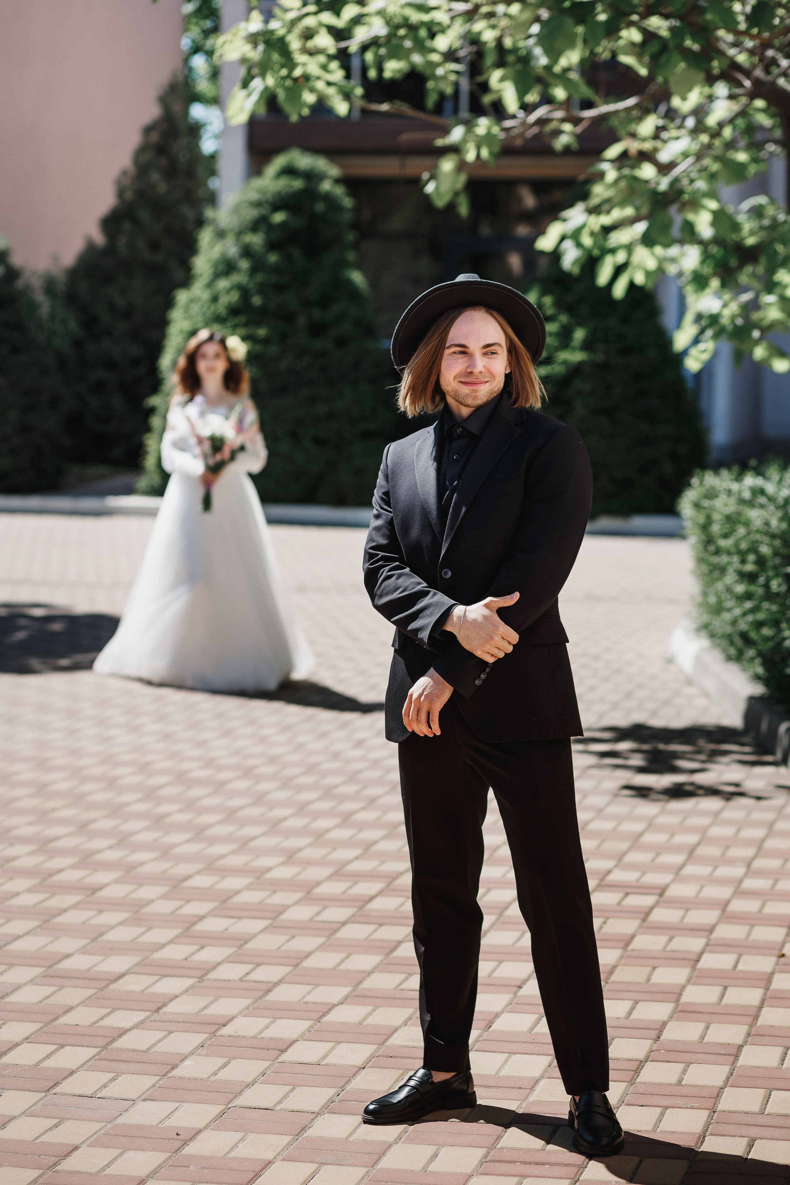 Свадебная фотосессия Михаила и Валерии на Чеховской набережной. Свадебный и семейный фотограф в Таганроге Бакарюк Антон