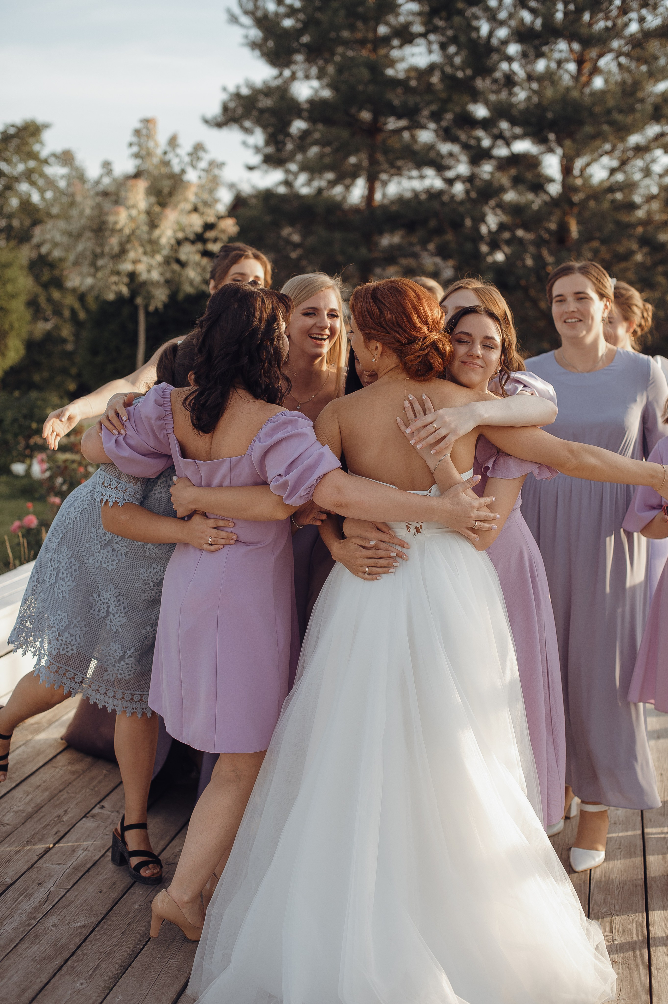 Семейный и дружелюбный свадебный день Людмилы и Сергея. Свадебный фотограф в Ярославле Денис Медоваров