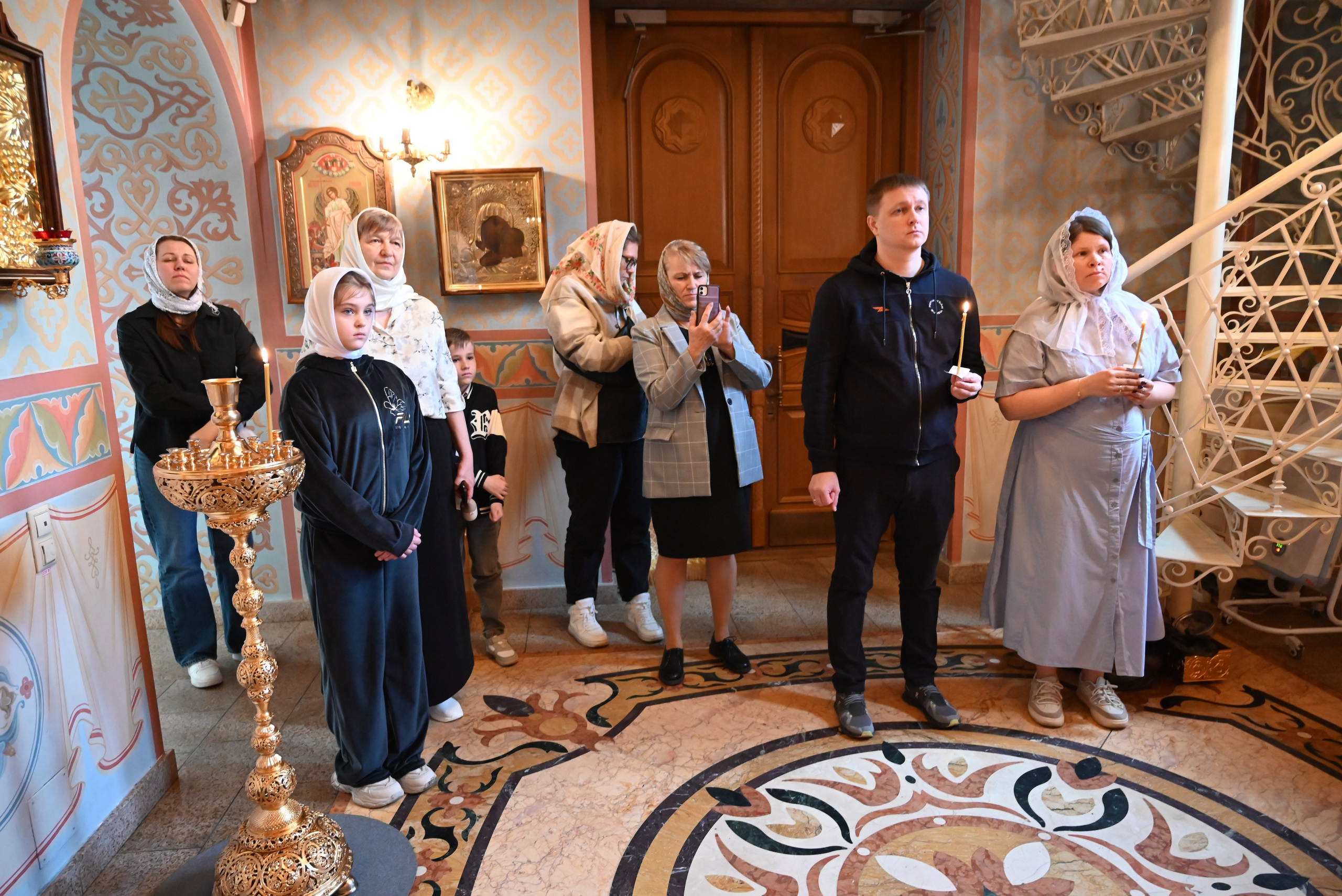 Крещение 7 мая. Семейный и детский фотограф Москва