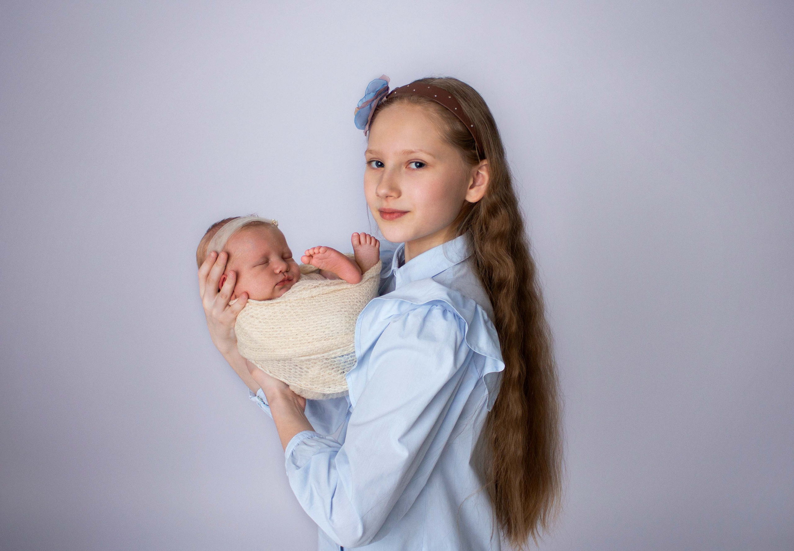 Элина, 20 дней. Фотограф новорожденных в Нижнем Новгороде Надежда Кадылкина