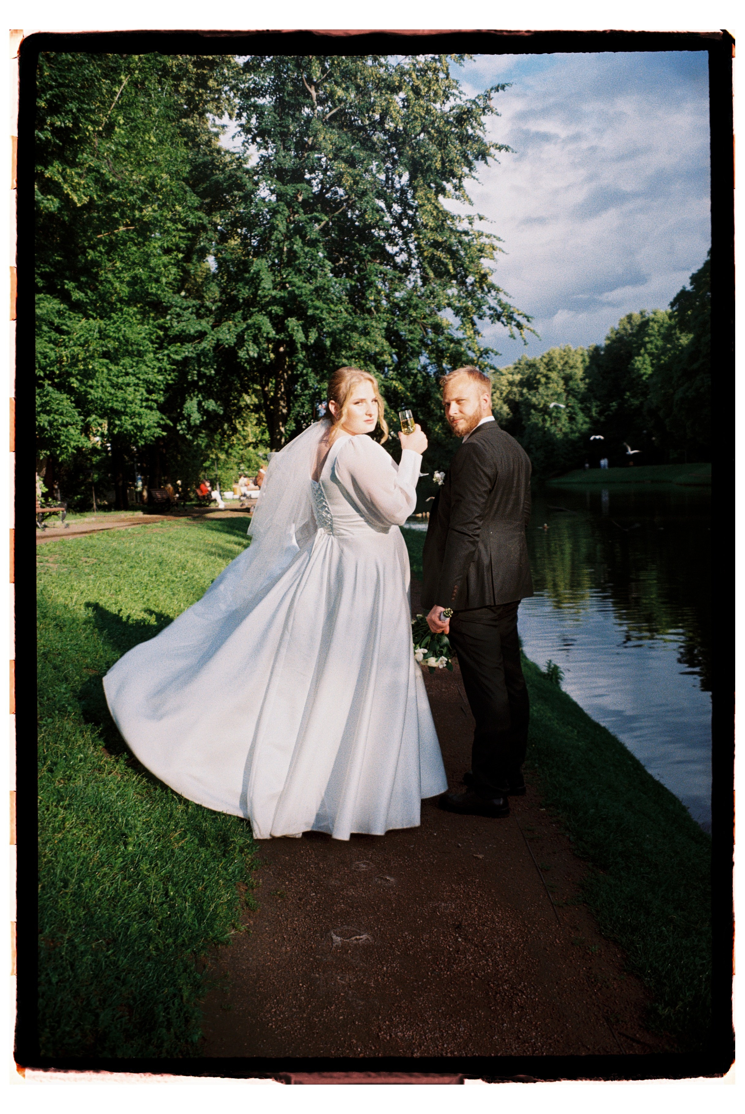 На плёнку (Саша и Настя). Фотограф в Москве — Евгения Прокопенко