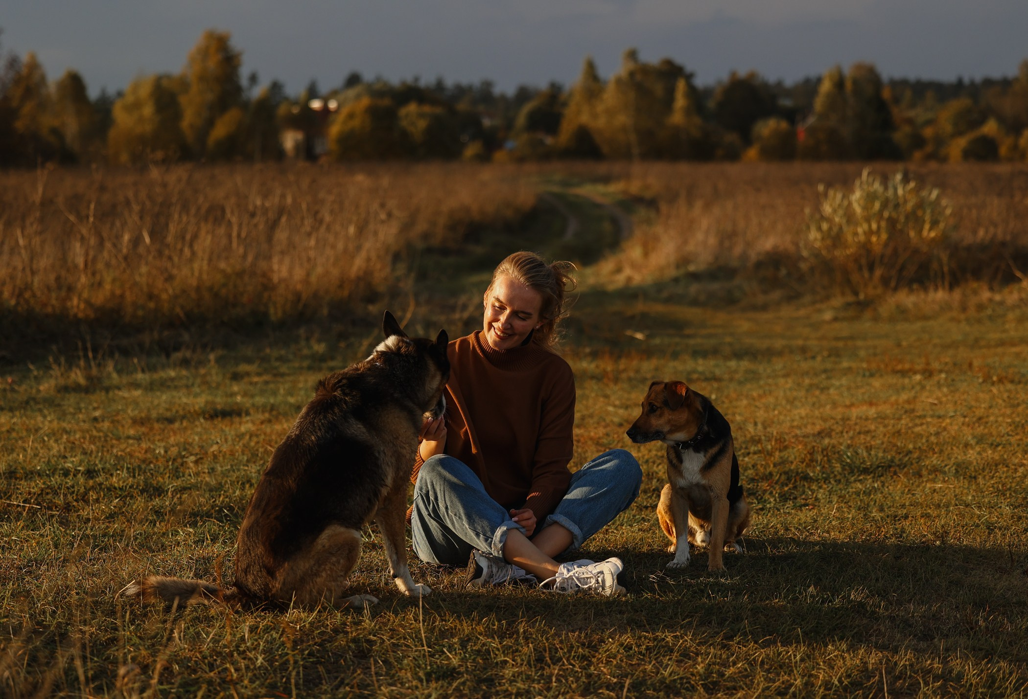 Прогулка на природе. Фотограф-анималист Полина Колкова | Москва