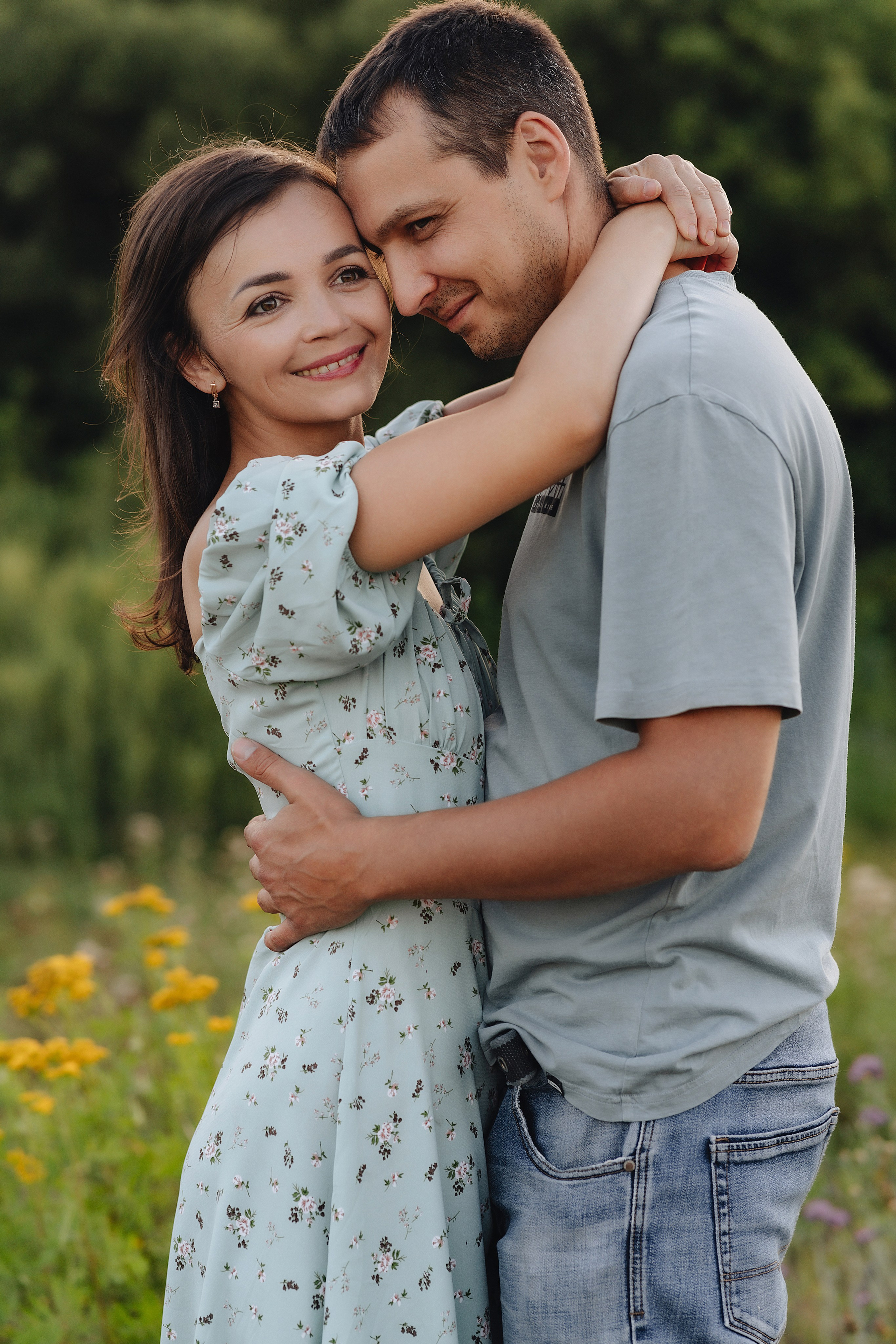Семейная съемка на закате. Фотограф Карина Шмулёва. Воронеж и область