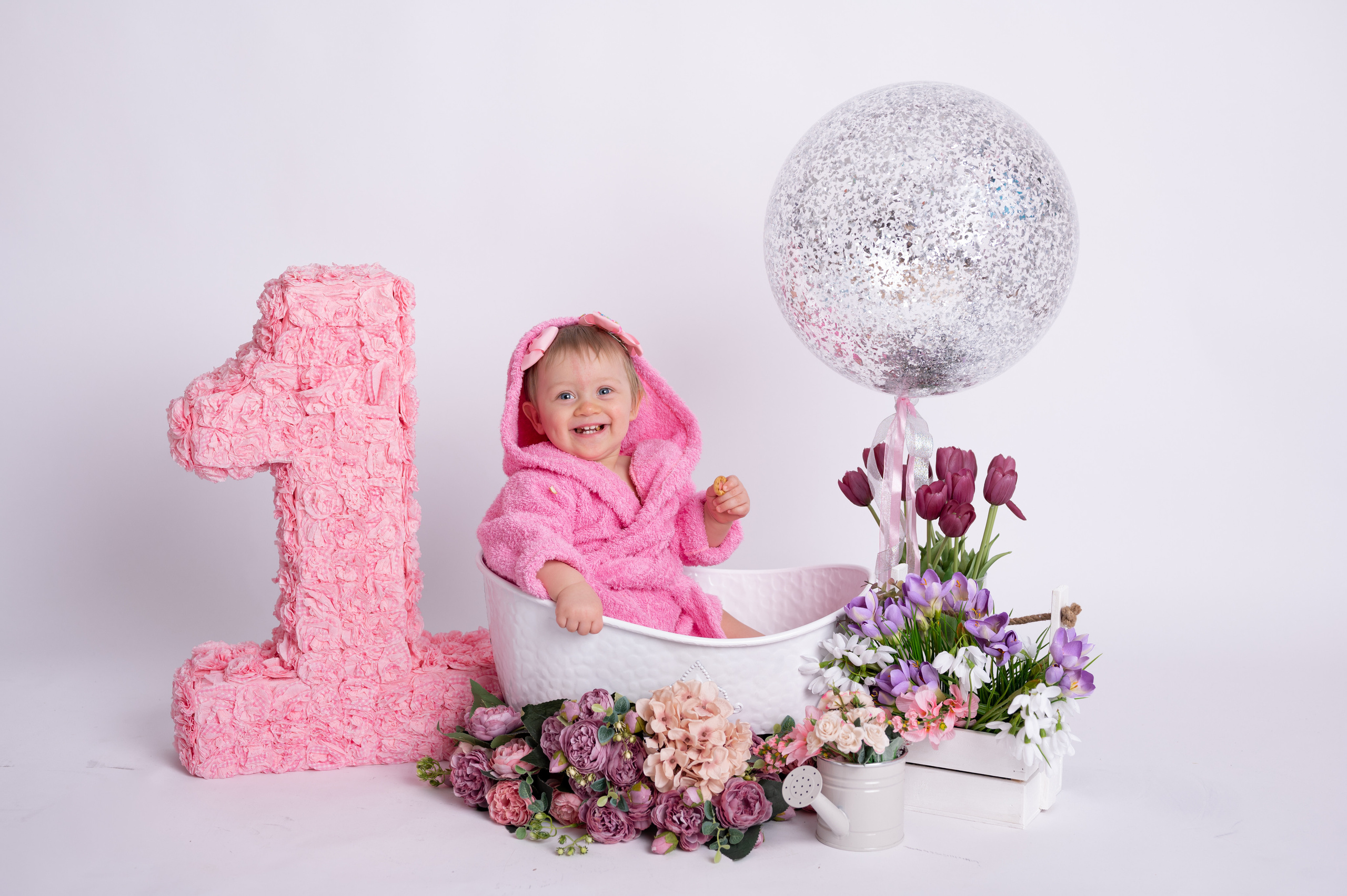 Фотосессия на годик для девочки. Фотосессия на годик в Москве. Фотограф годовасия