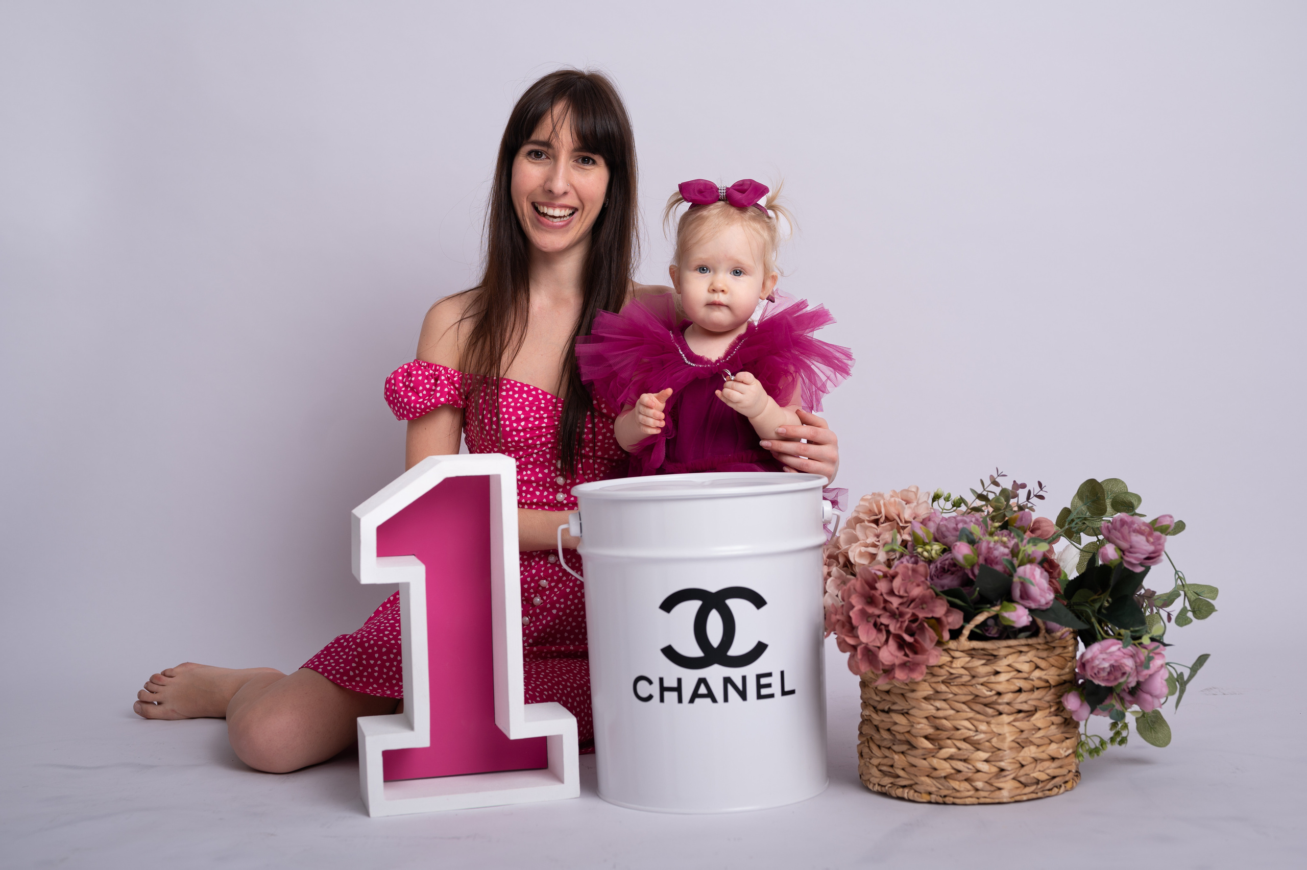 Семейные кадры. Фотосессия на годик в Москве. Фотограф годовасия