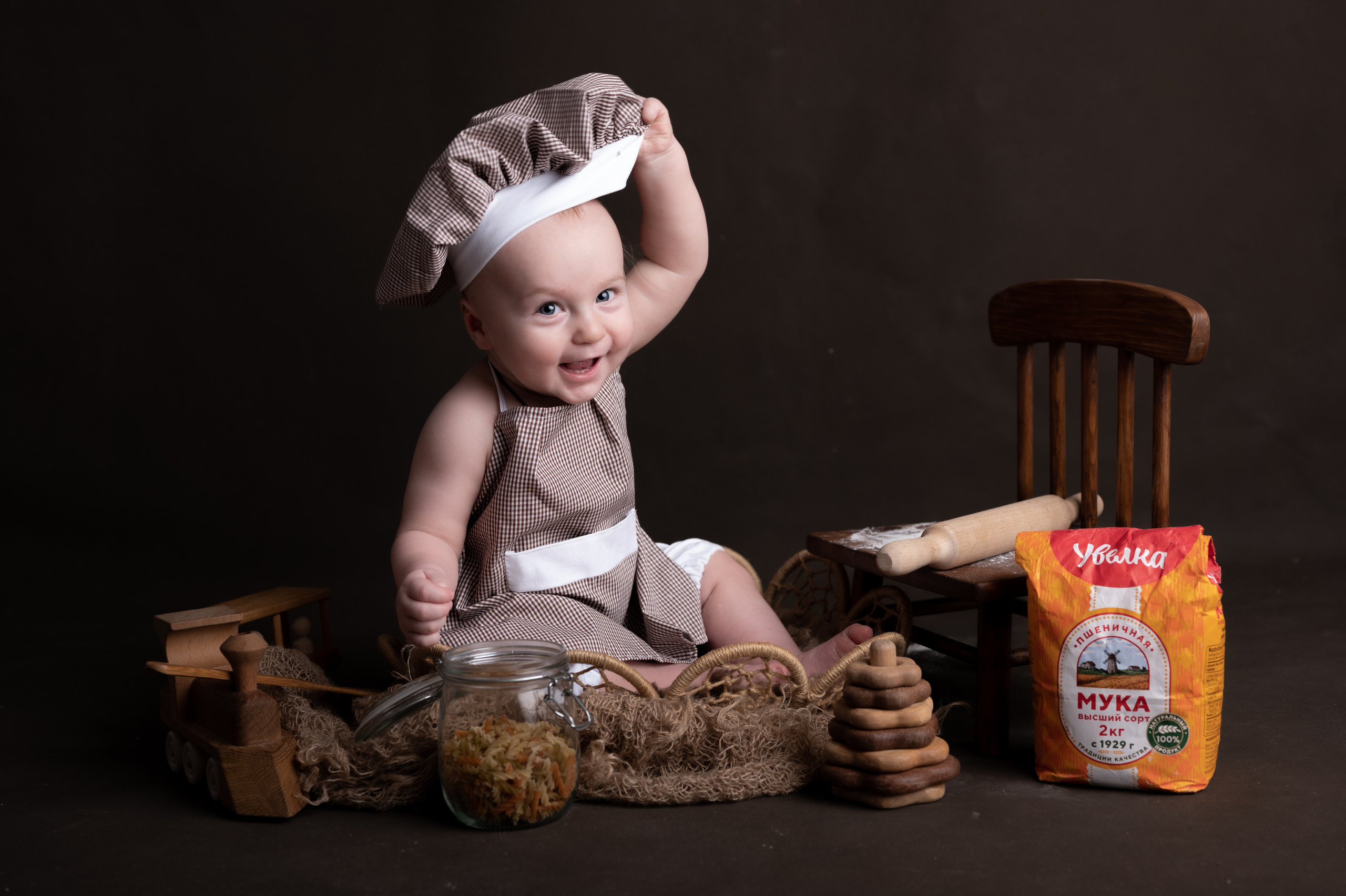 Фотосессия на годик для мальчика. Фотосессия на годик в Москве. Фотограф годовасия
