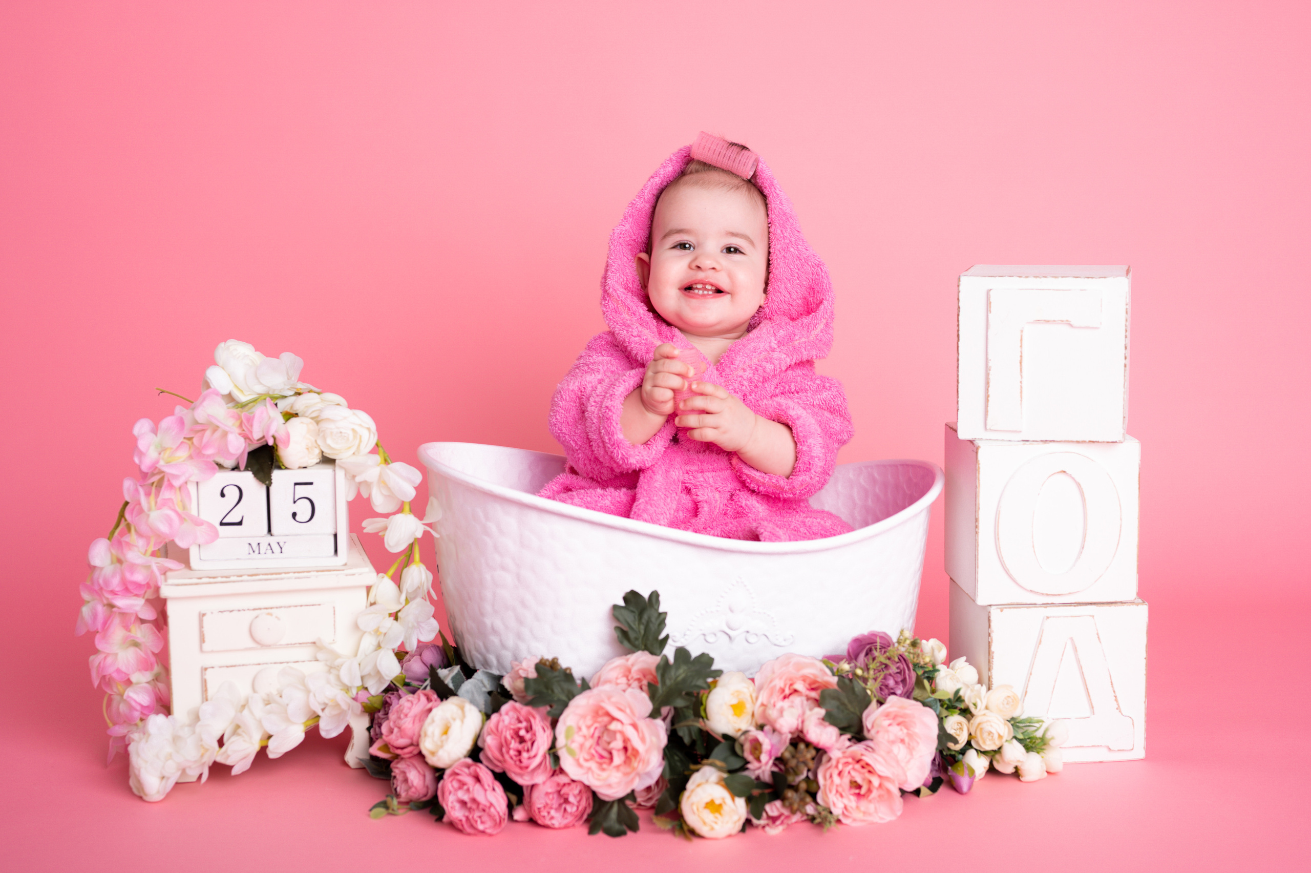 Фотосессия на годик для девочки. Фотосессия на годик в Москве. Фотограф годовасия