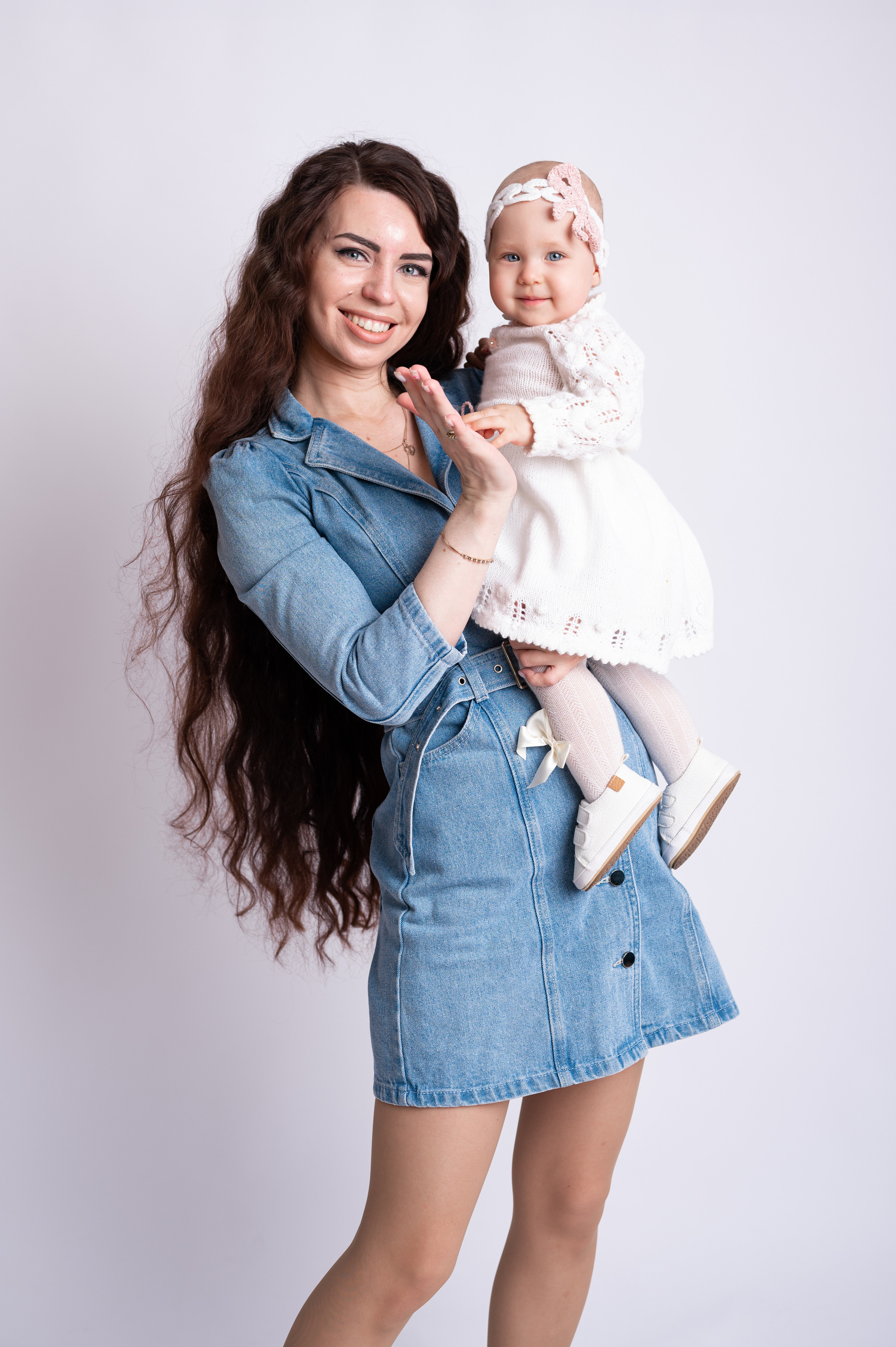 Семейные кадры. Фотосессия на годик в Москве. Фотограф годовасия