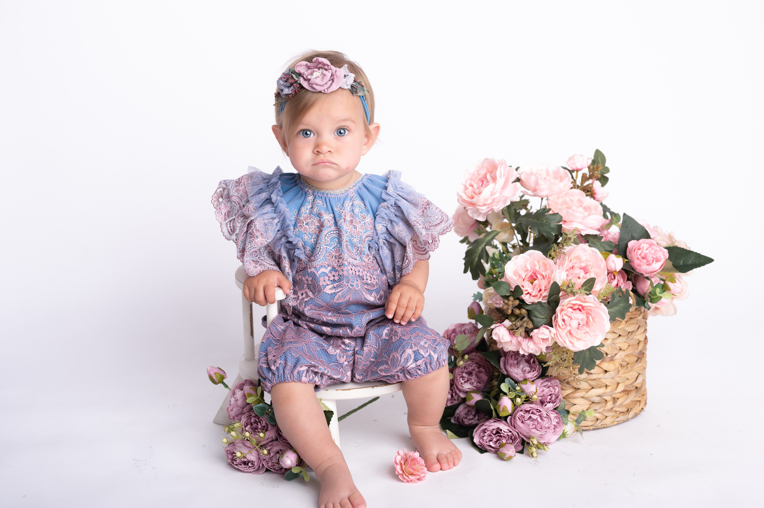Фотосессия на годик для девочки. Фотосессия на годик в Москве. Фотограф годовасия