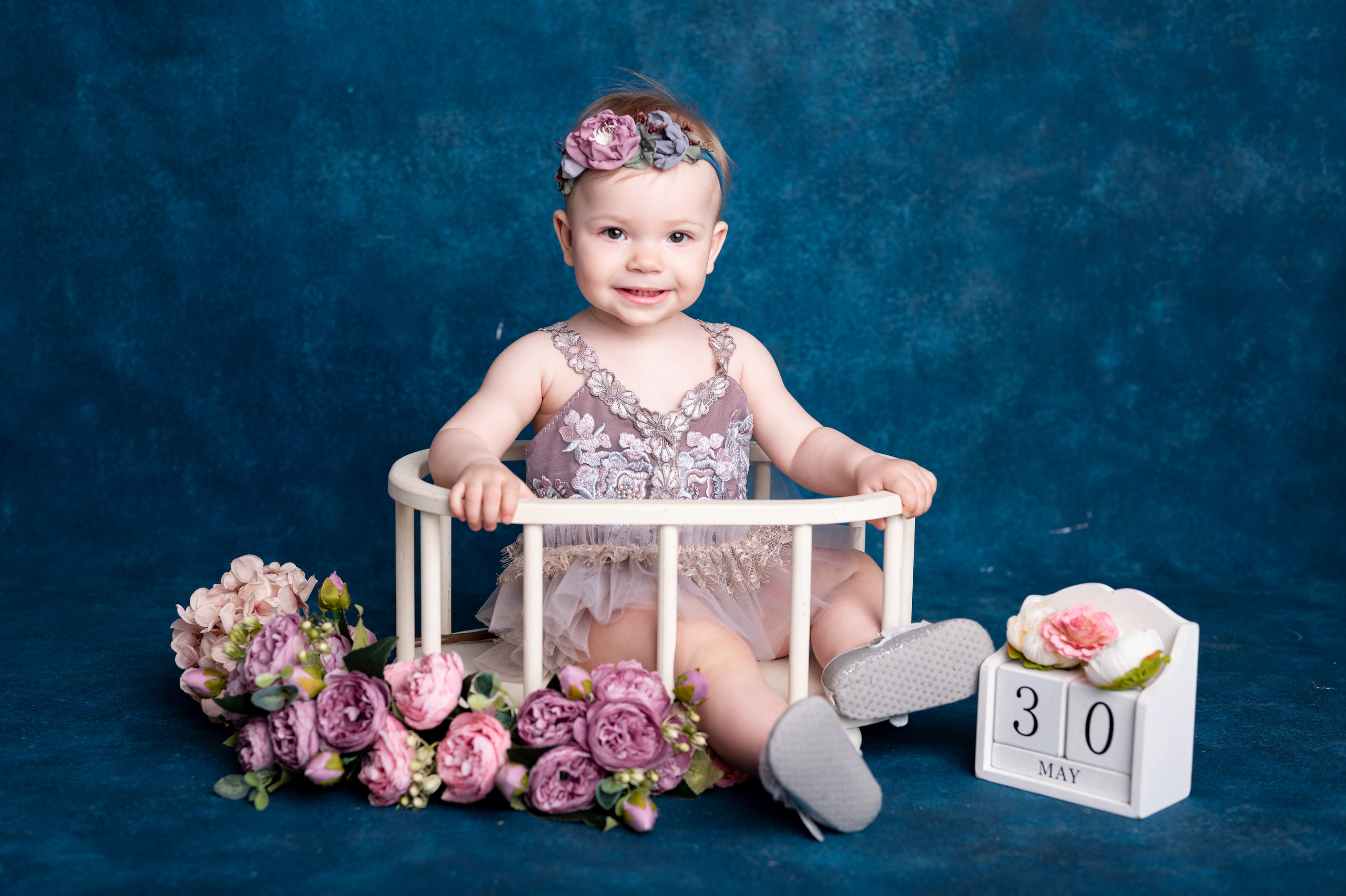 Фотосессия на годик для девочки. Фотосессия на годик в Москве. Фотограф годовасия