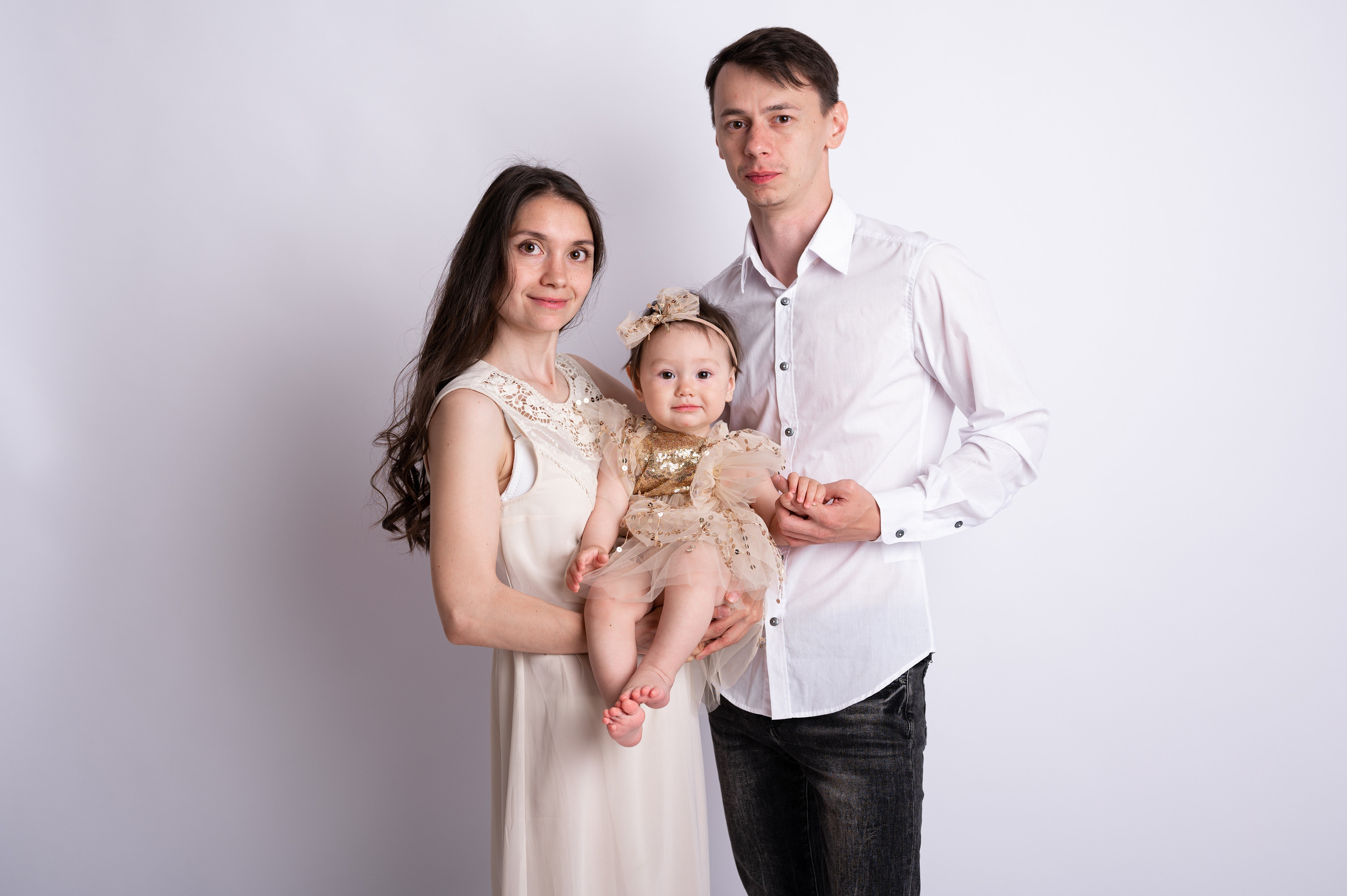 Семейные кадры. Фотосессия на годик в Москве. Фотограф годовасия