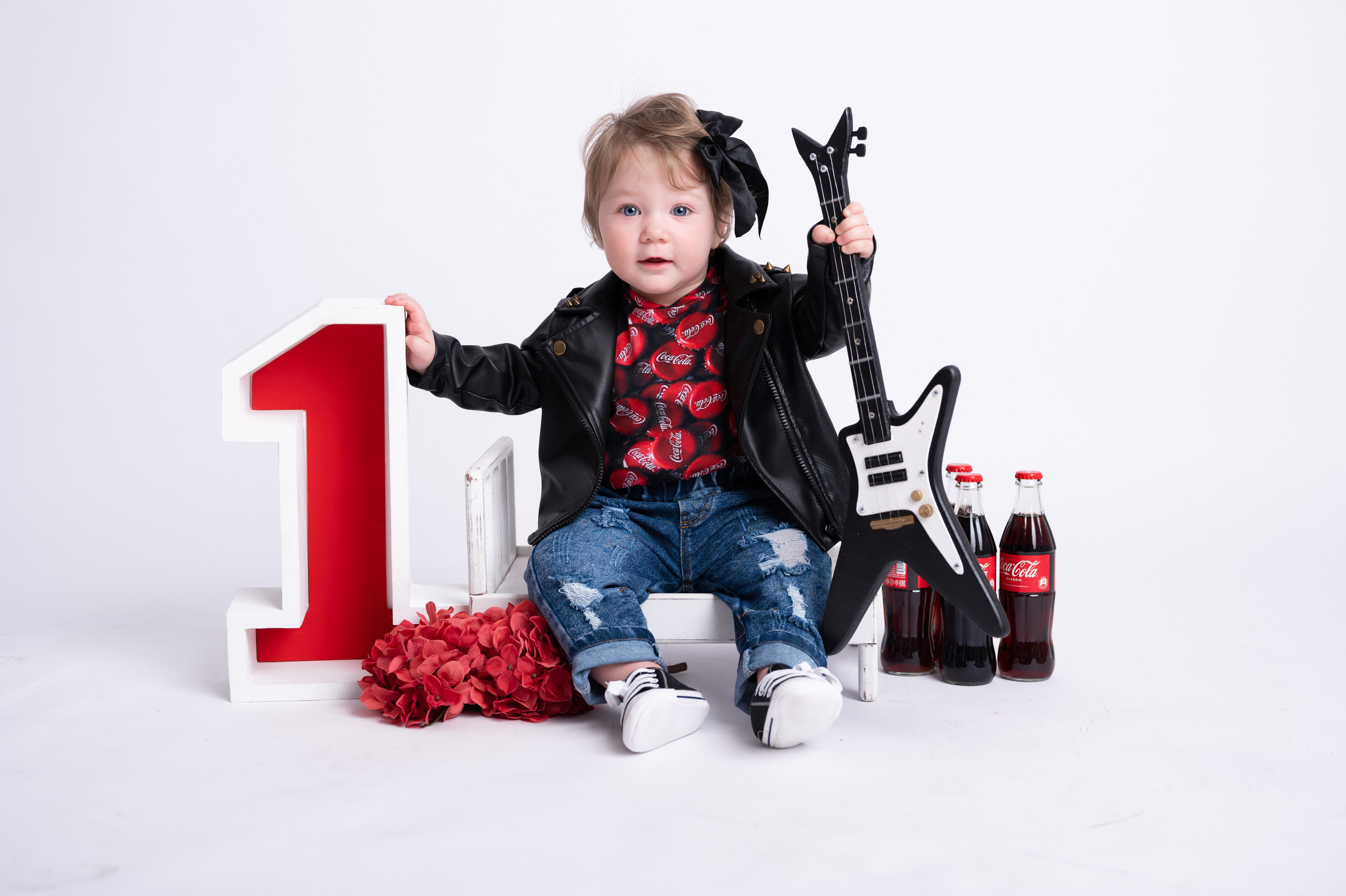 Фотосессия на годик для девочки. Фотосессия на годик в Москве. Фотограф годовасия