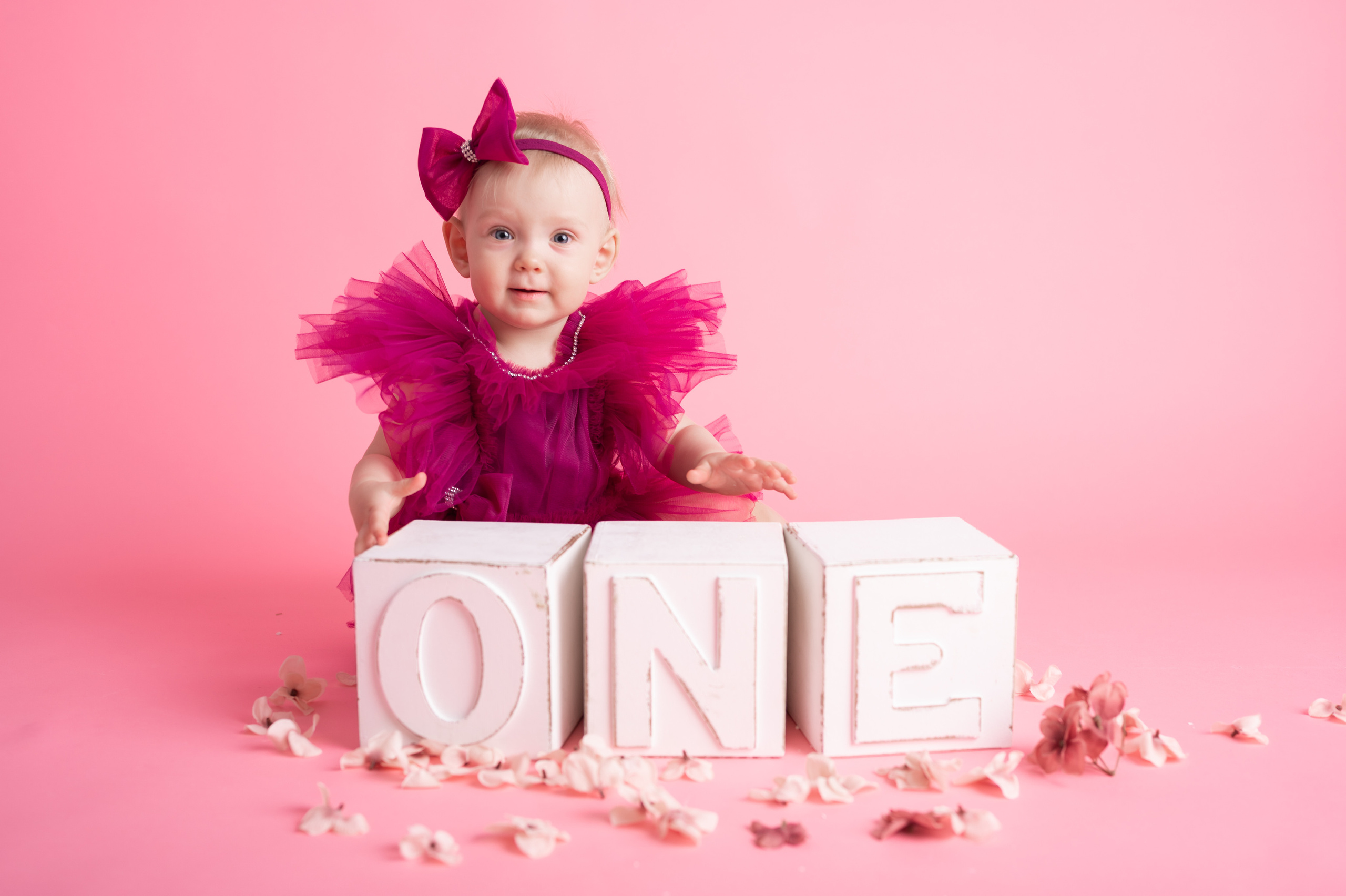 Фотосессия на годик для девочки. Фотосессия на годик в Москве. Фотограф годовасия