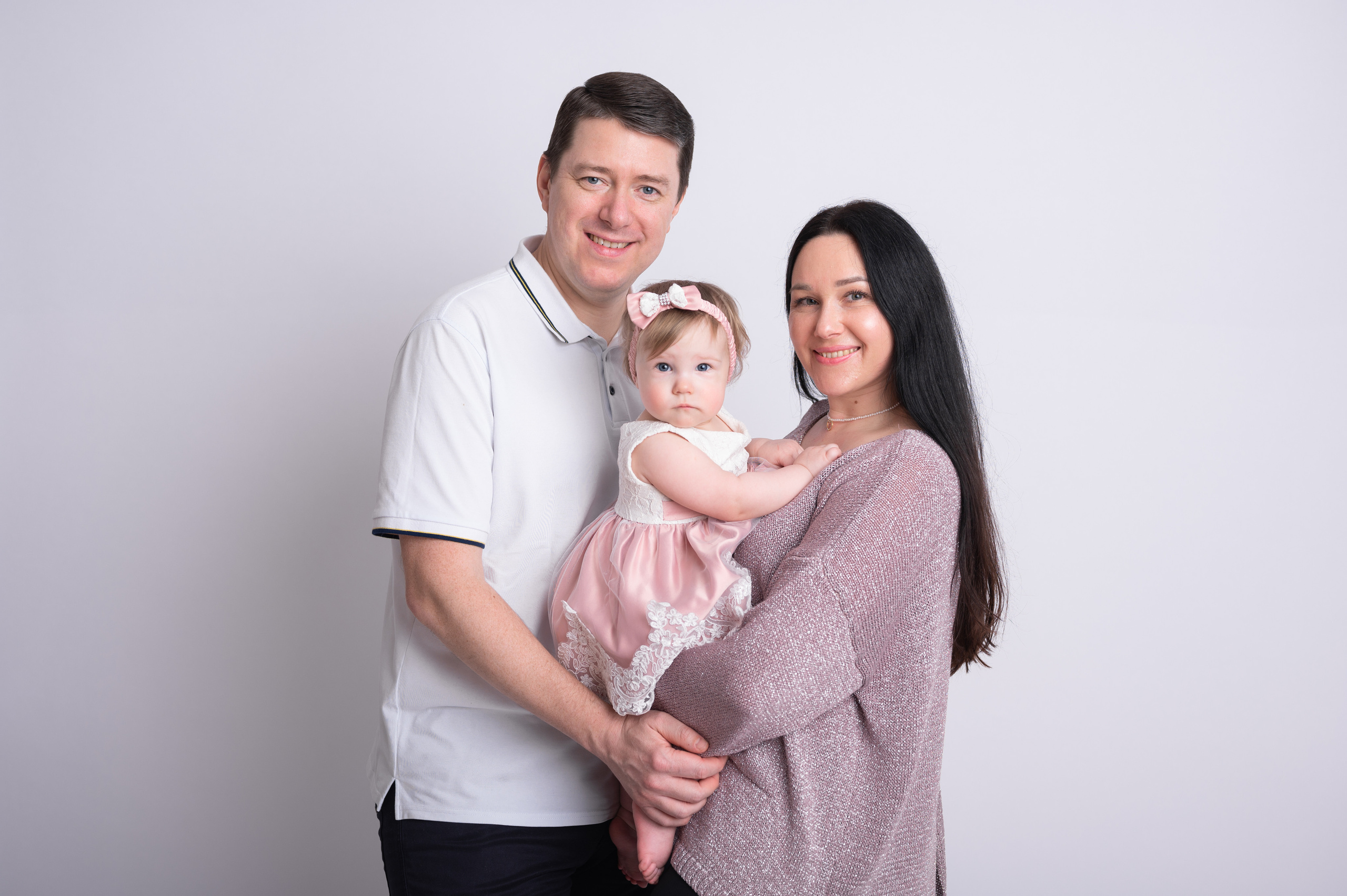 Семейные кадры. Фотосессия на годик в Москве. Фотограф годовасия